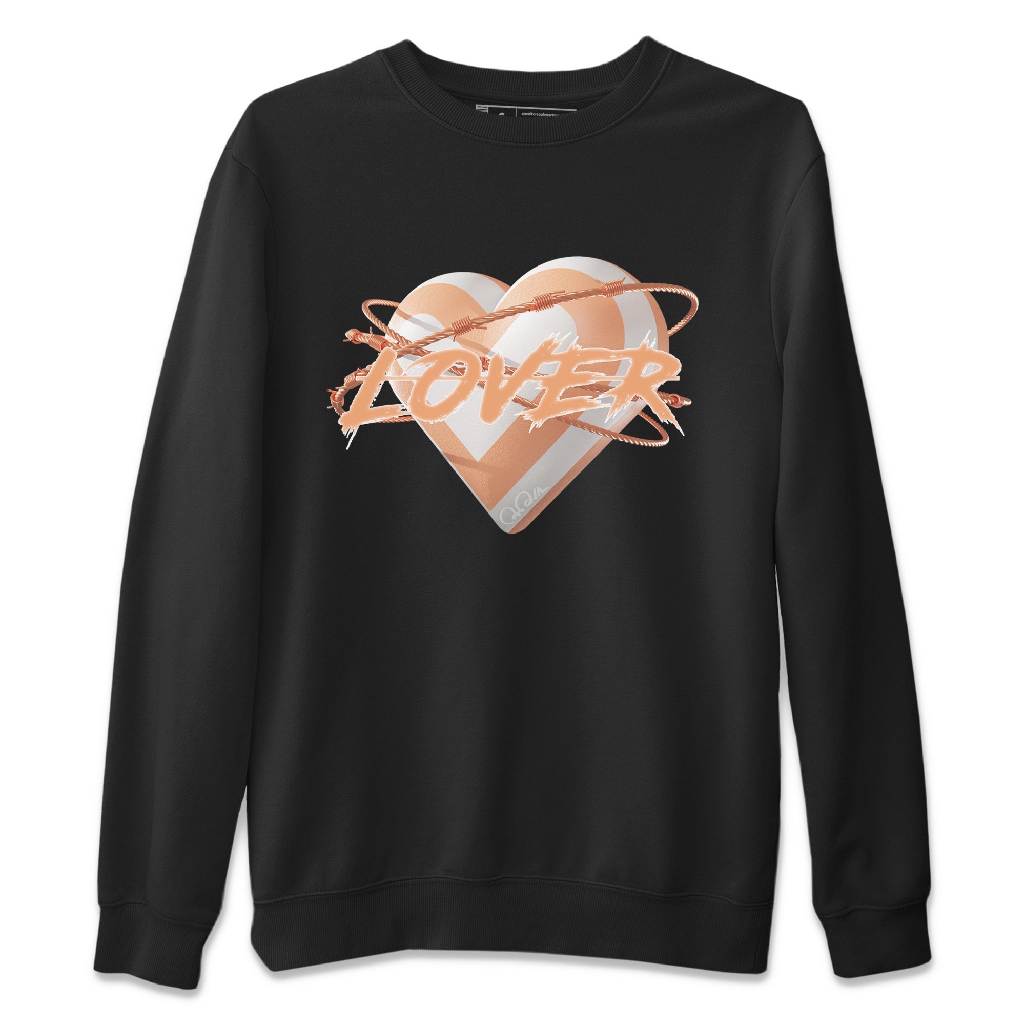 Air Jordan 1 Paraline shirt to match jordans Heart Lover Streetwear Sneaker Shirt AJ1Paraline Drip Gear Zone Sneaker Matching Clothing Unisex Black 2 T-Shirt