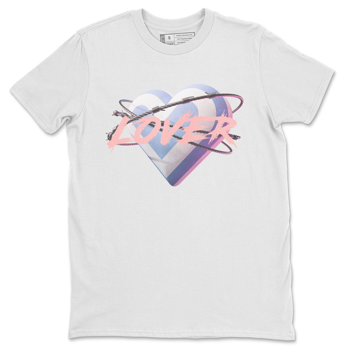 Air Jordan 1 Skyline Shirt To Match Jordans Heart Lover Sneaker Tees AJ1 Skyline Drip Gear Zone Sneaker Matching Clothing Unisex Shirts White 2