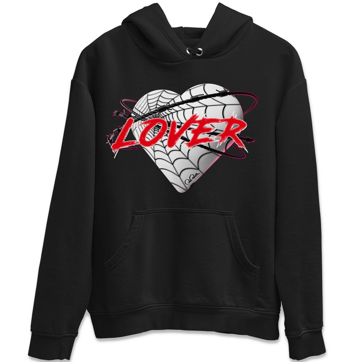 Air Jordan 1 Spider Man Sneaker Match Tees Heart Lover Sneaker Release Tees AJ1 Spider Man Sneaker Release Tees Unisex Shirts Black 2