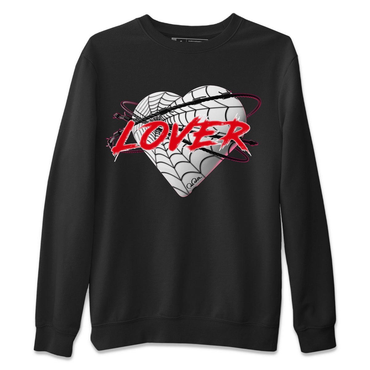 Air Jordan 1 Spider Man Sneaker Match Tees Heart Lover Sneaker Release Tees AJ1 Spider Man Sneaker Release Tees Unisex Shirts Black 2
