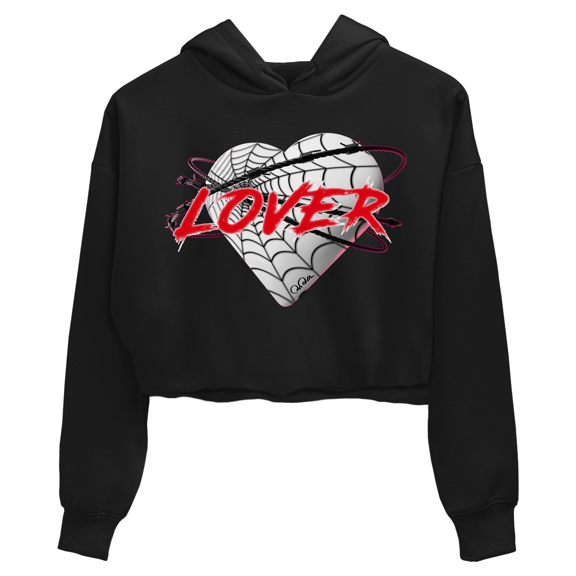 Air Jordan 1 Spider Man Sneaker Match Tees Heart Lover Sneaker Release Tees AJ1 Spider Man Sneaker Release Tees Women's Shirts Black 2