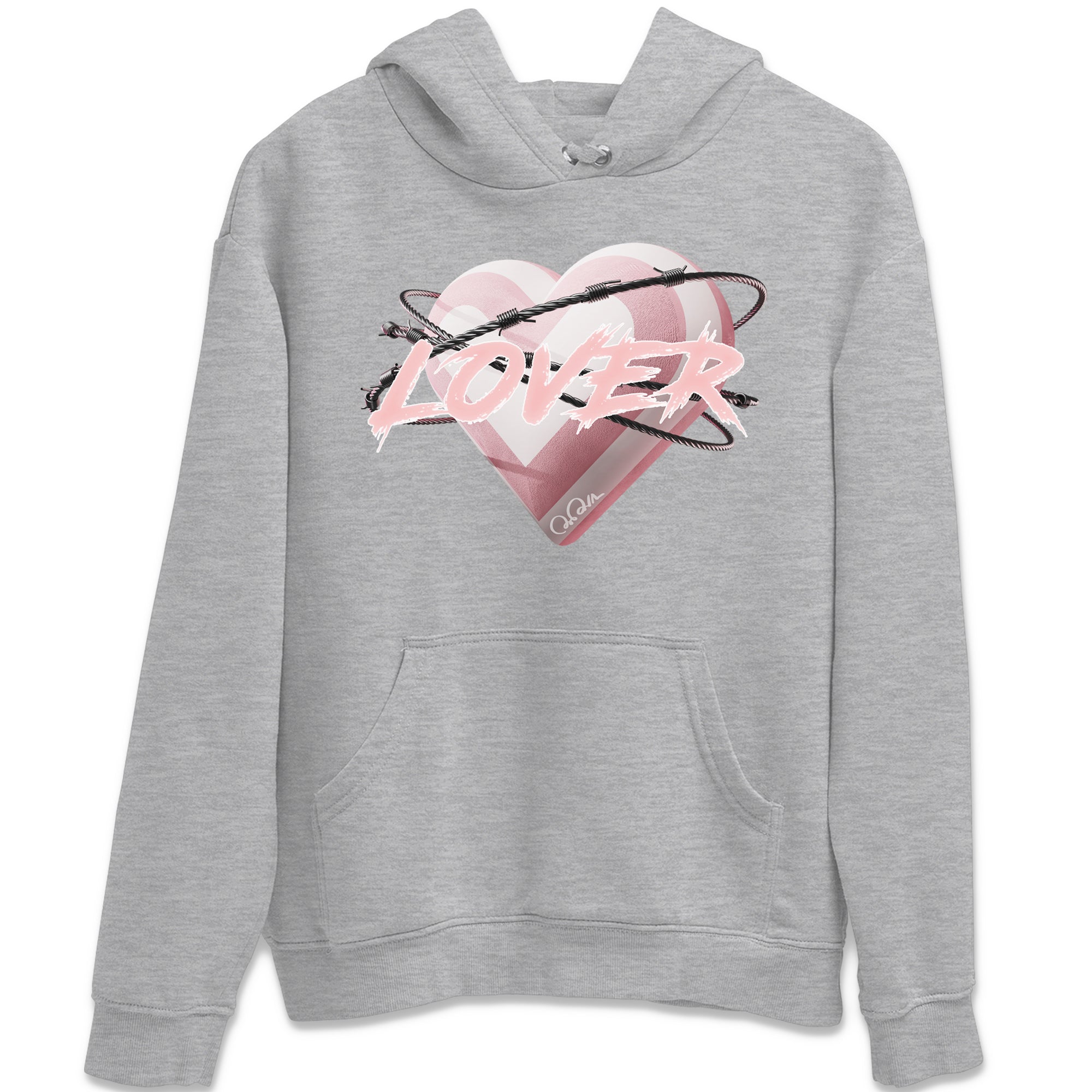 AJ1 Retro High OG Washed Pink Sneaker Match Tees Heart Lover Streetwear Sneaker Shirt AJ1 Retro High OG Washed Pink Sneaker Release Tees Unisex Shirts Heather Grey 2