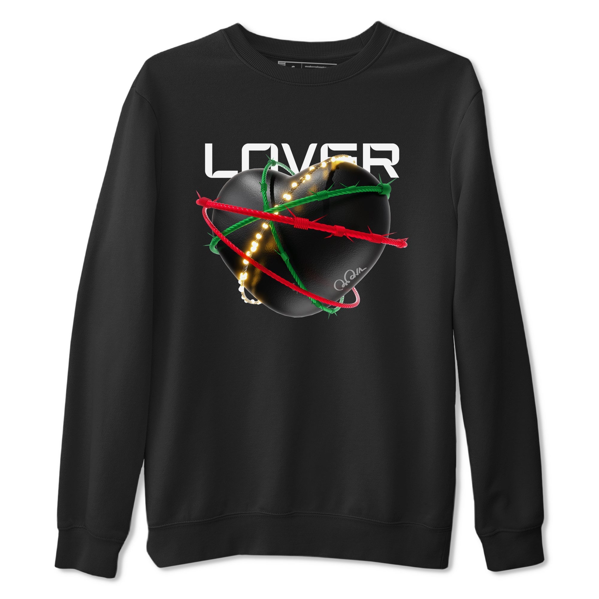 Jordan 2 Low Christmas X-mas Holiday special gift shirt to match jordans Heart Lover sneaker tees Air Jordan 2 Christmas Drip Gear Zone Unisex Black 2 T-Shirt