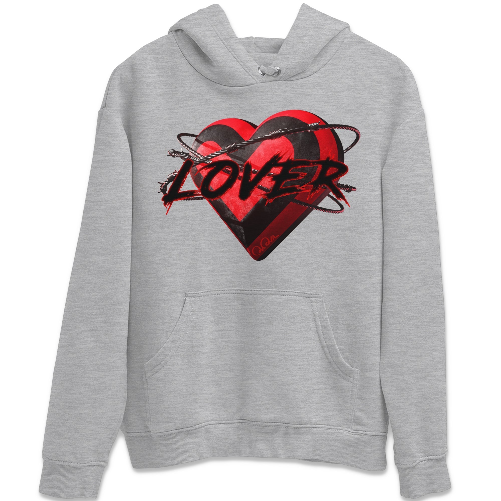 Air Jordan 6 Toro Bravo Sneaker Match Tees Heart Lover Streetwear Sneaker Shirt 3D Graphic Design Shirts AJ6 Toro Bravo Sneaker Release Tees Unisex Shirts Heather Grey 2