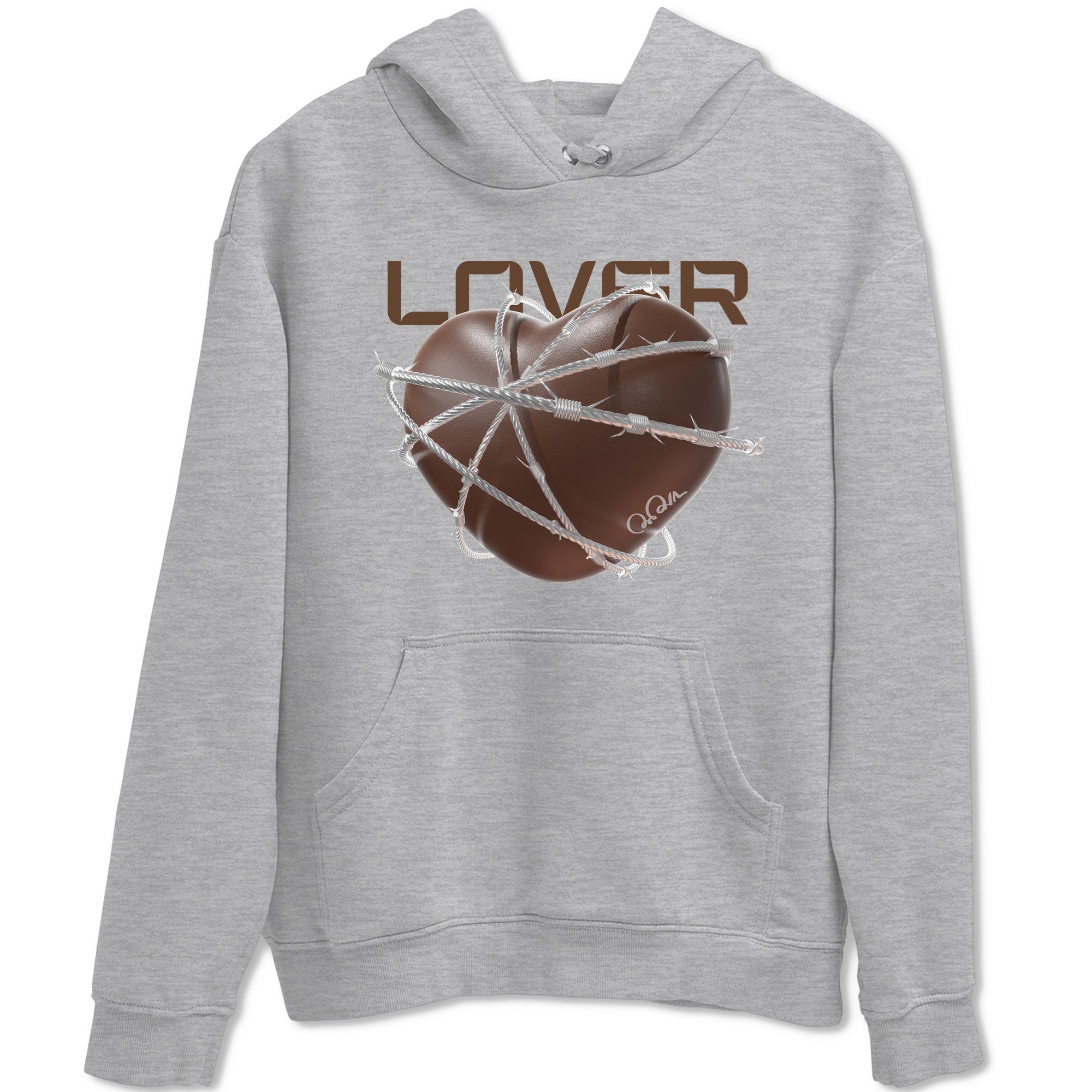 Dunk Cacao Wow shirt to match jordans Heart Lover sneaker match tees Nike Dunk Cacao Wow Drip Gear Zone Unisex Heather Grey 2 T-Shirt