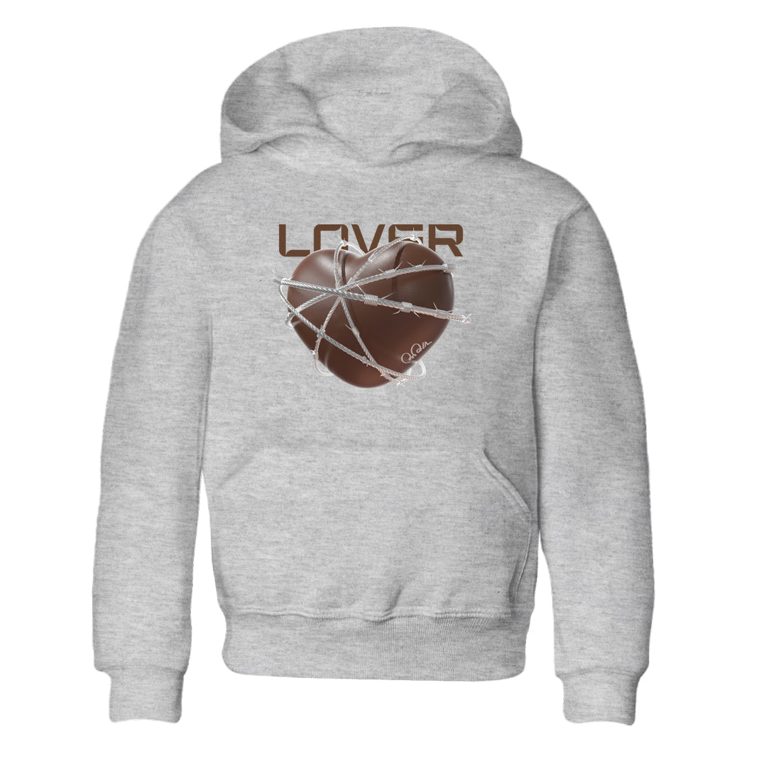 Dunk Cacao Wow shirt to match jordans Heart Lover sneaker match tees Nike Dunk Cacao Wow Drip Gear Zone Baby Toddler Heather Grey 2 T-Shirt