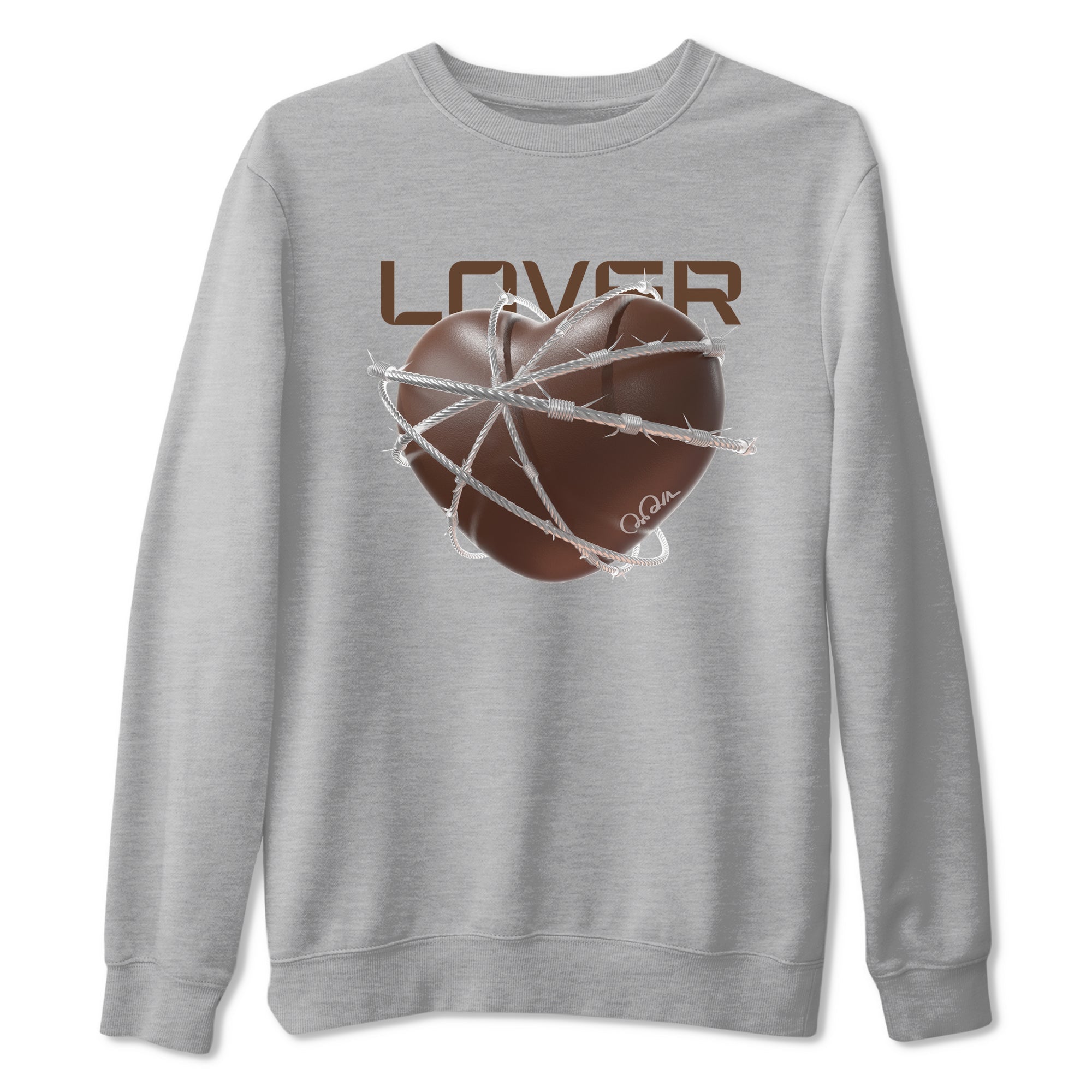 Dunk Cacao Wow shirt to match jordans Heart Lover sneaker match tees Nike Dunk Cacao Wow Drip Gear Zone Unisex Heather Grey 2 T-Shirt