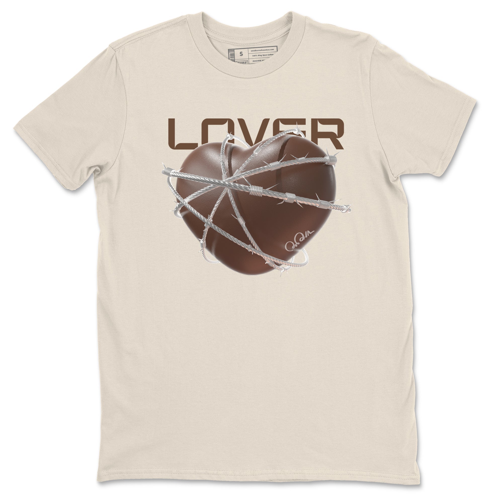 Dunk Cacao Wow shirt to match jordans Heart Lover sneaker match tees Nike Dunk Cacao Wow Drip Gear Zone Unisex Natural 2 T-Shirt
