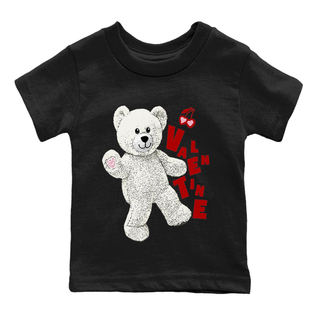 Air Force 1 Valentines Day Sneaker Match Tees Hello Bear Sneaker Tees Air Force 1 Valentines Day Jordan to match sneaker T-Shirt Kids Shirts