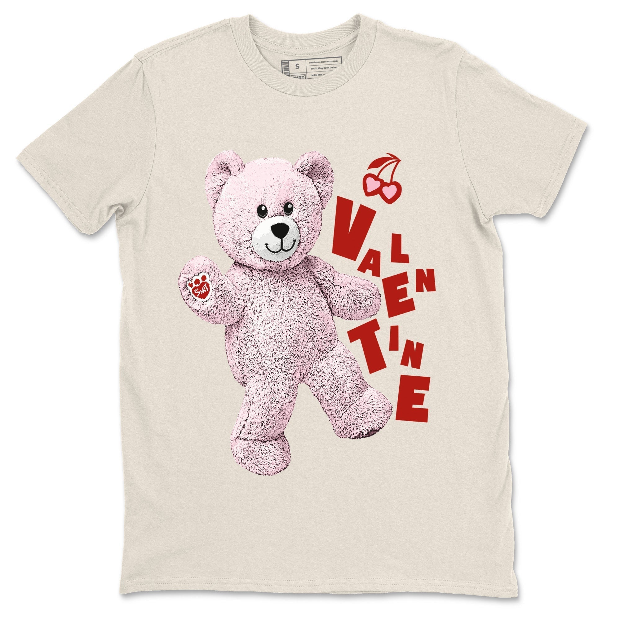 Air Force 1 Valentines Day Sneaker Match Tees Hello Bear Sneaker Tees Air Force 1 Valentines Day Jordan to match sneaker T-Shirt Crew Neck Shirts