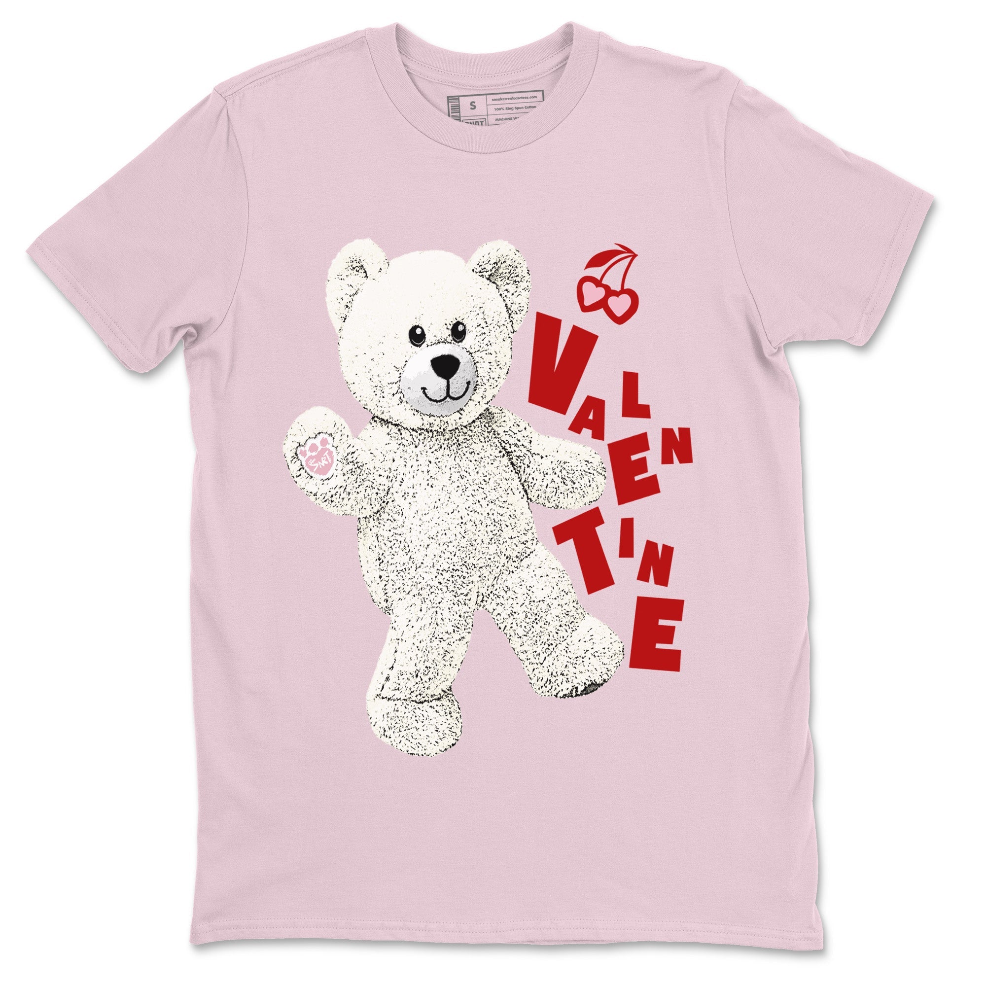 Air Force 1 Valentines Day Sneaker Match Tees Hello Bear Sneaker Tees Air Force 1 Valentines Day Jordan to match sneaker T-Shirt Crew Neck Shirts