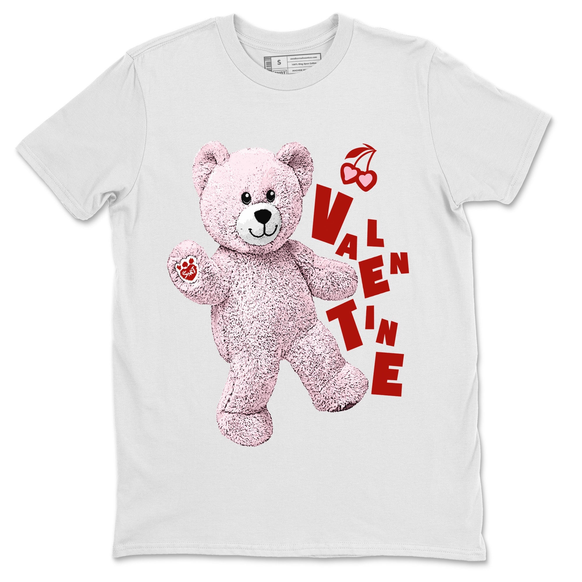 Air Force 1 Valentines Day Sneaker Match Tees Hello Bear Sneaker Tees Air Force 1 Valentines Day Jordan to match sneaker T-Shirt Crew Neck Shirts