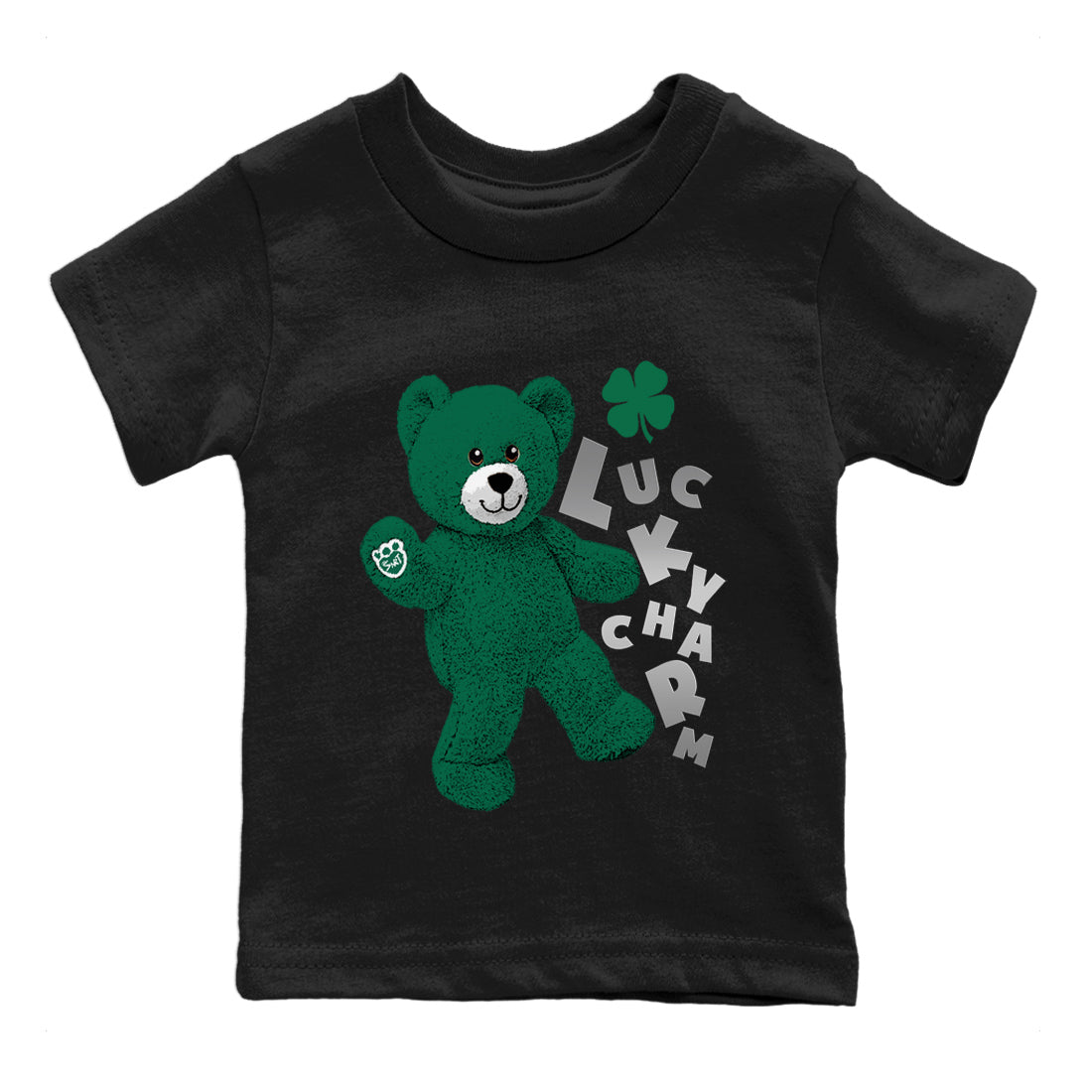 Jordan 1 Gorge Green Sneaker Matching T-Shirt Hello Bear Sneaker Tees Jordan 1 Gorge Green Sneaker Release Tees Kids Shirts