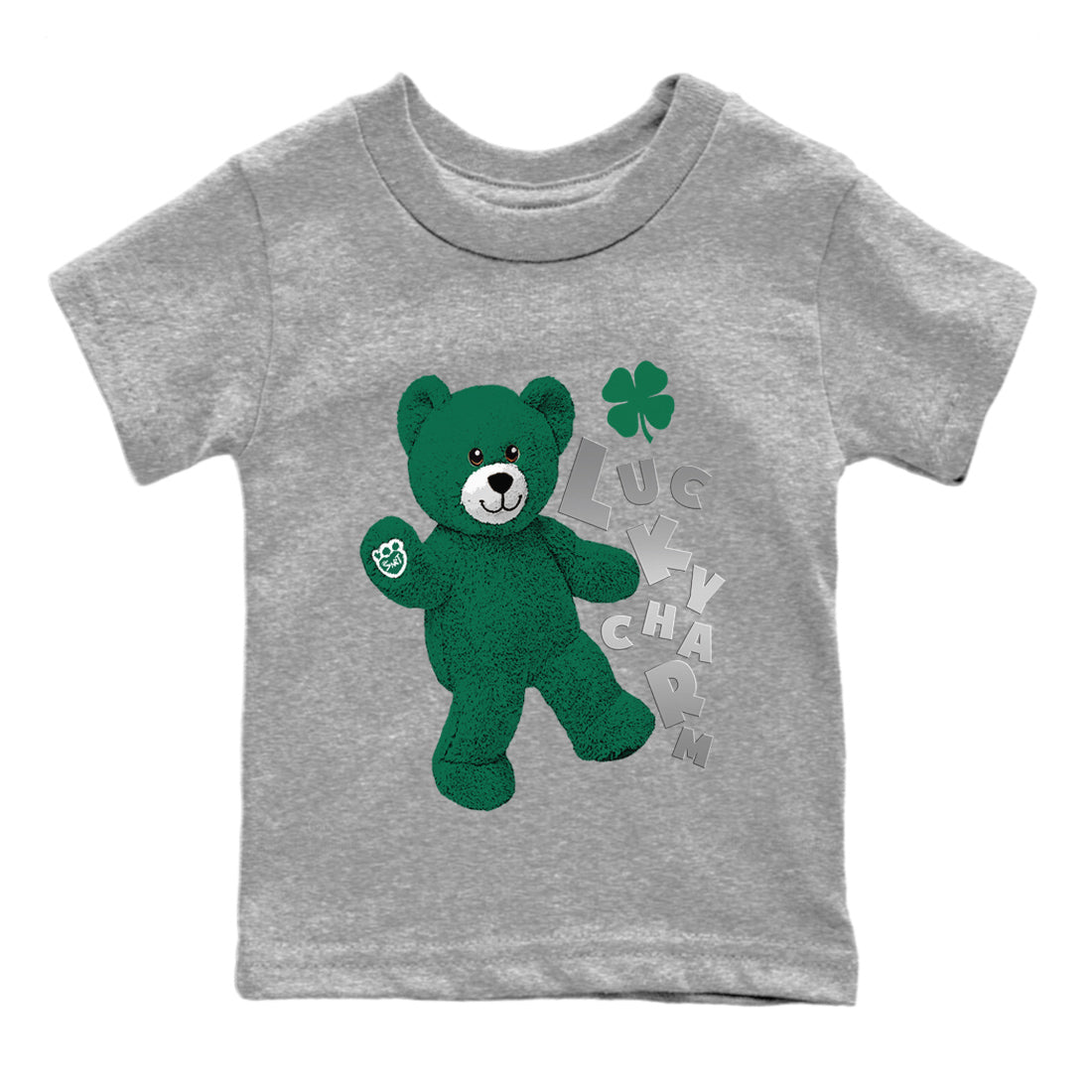 Jordan 1 Gorge Green Sneaker Matching T-Shirt Hello Bear Sneaker Tees Jordan 1 Gorge Green Sneaker Release Tees Kids Shirts