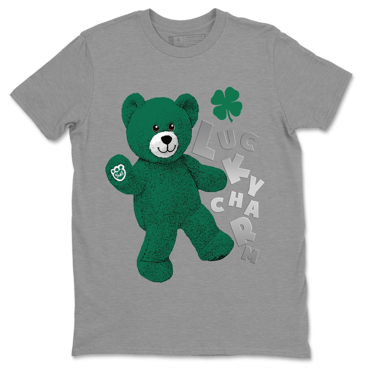 Jordan 1 Gorge Green Sneaker Matching T-Shirt Hello Bear Sneaker Tees Jordan 1 Gorge Green Sneaker Release Tees Crew Neck Tees