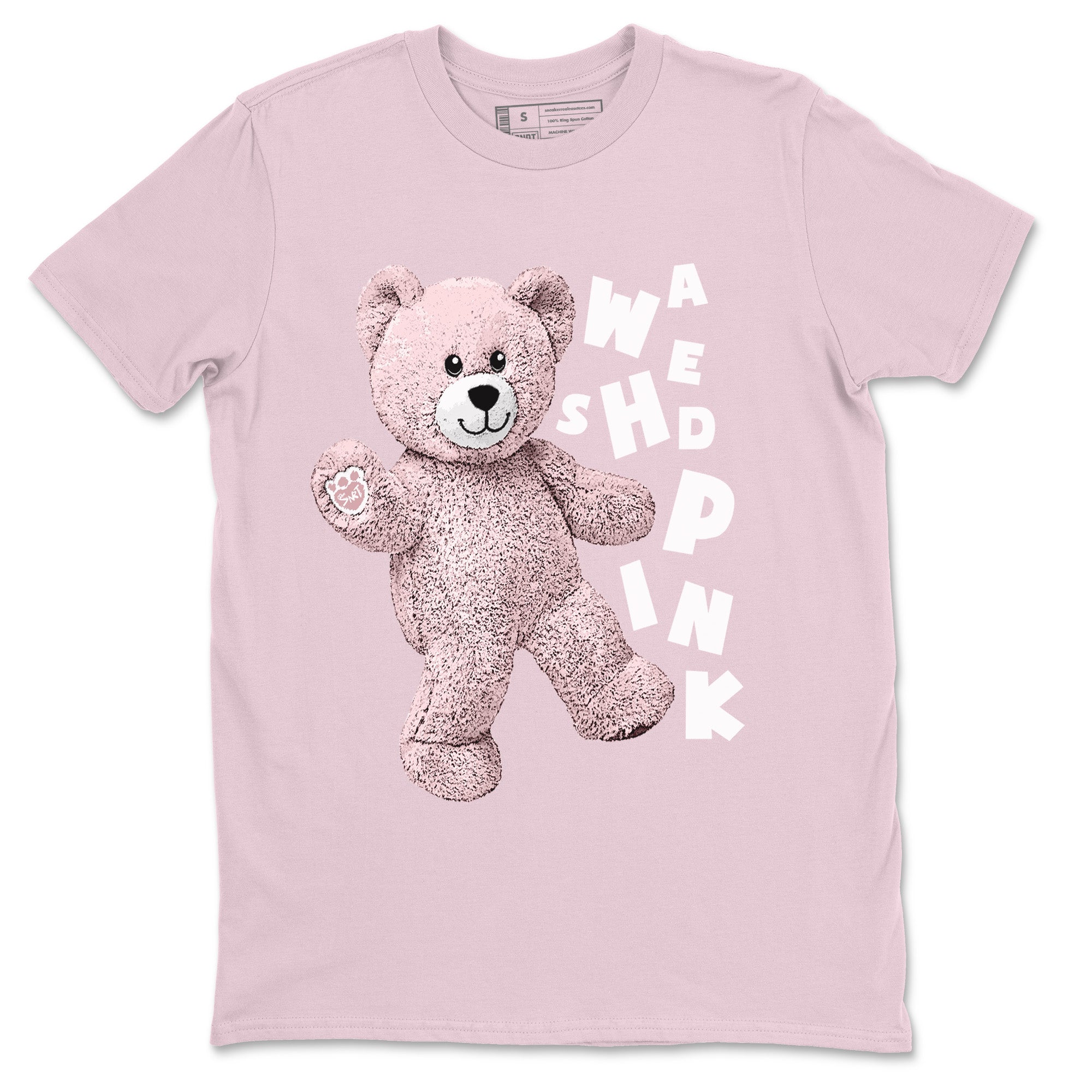 Air Jordan 1 Washed Pink Sneaker Match Tees Hello Bear Streetwear Sneaker Shirt Air Jordan 1 High OG WMNS Washed Pink Sneaker Release Tees Unisex Shirts Pink 2