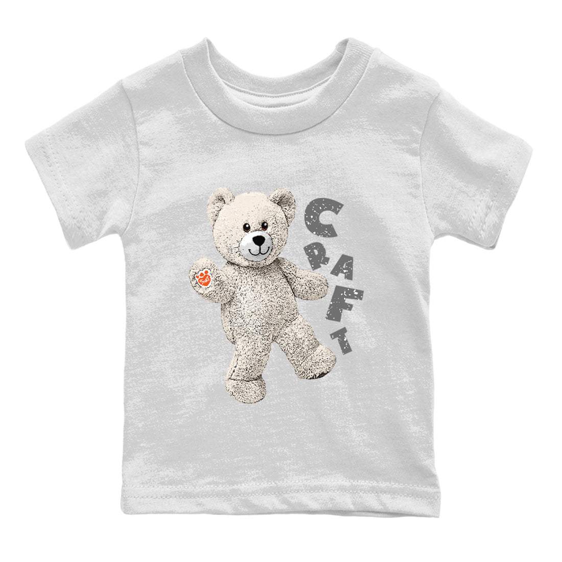 Air Jordan 5 Craft Sneaker Match Tees Hello Bear Streetwear Sneaker Shirt Air Jordan 5 Craft Tee Kids Shirts White 2