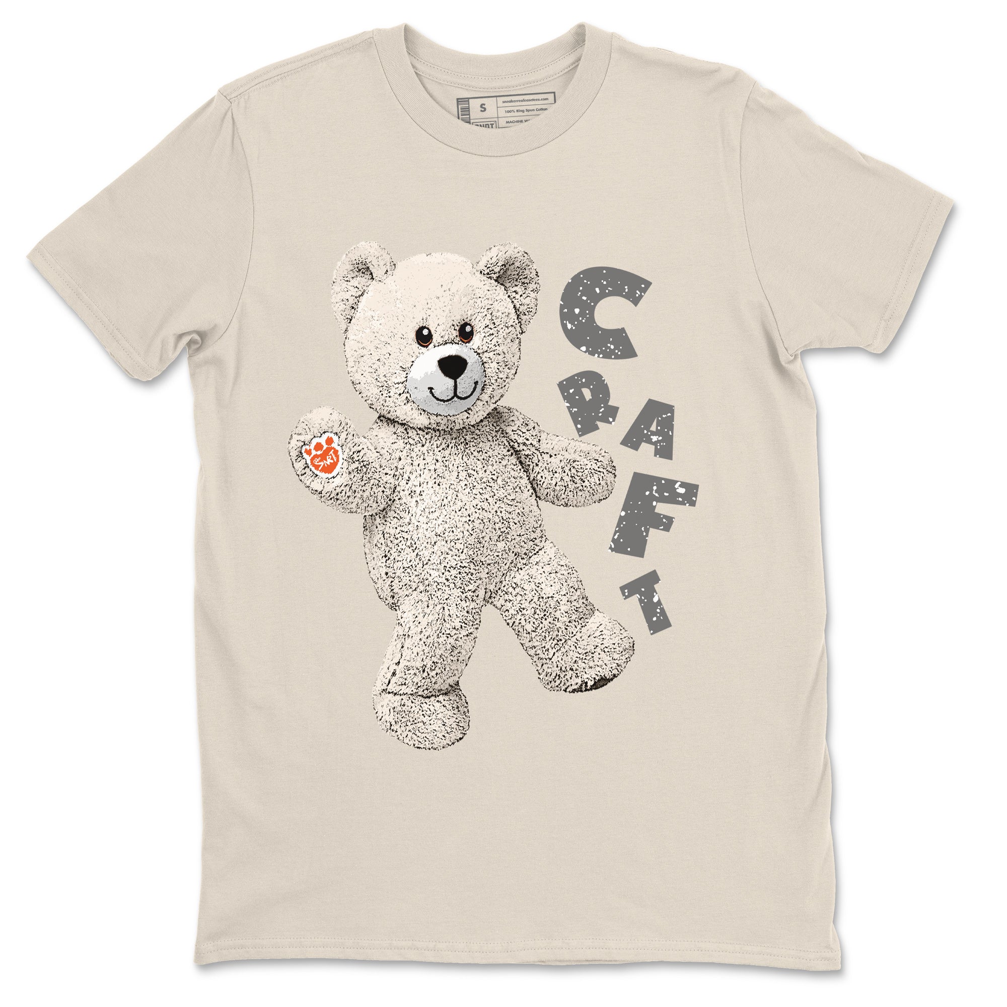 Air Jordan 5 Craft Sneaker Match Tees Hello Bear Streetwear Sneaker Shirt Air Jordan 5 Craft Tee Unisex Shirts Natural 2