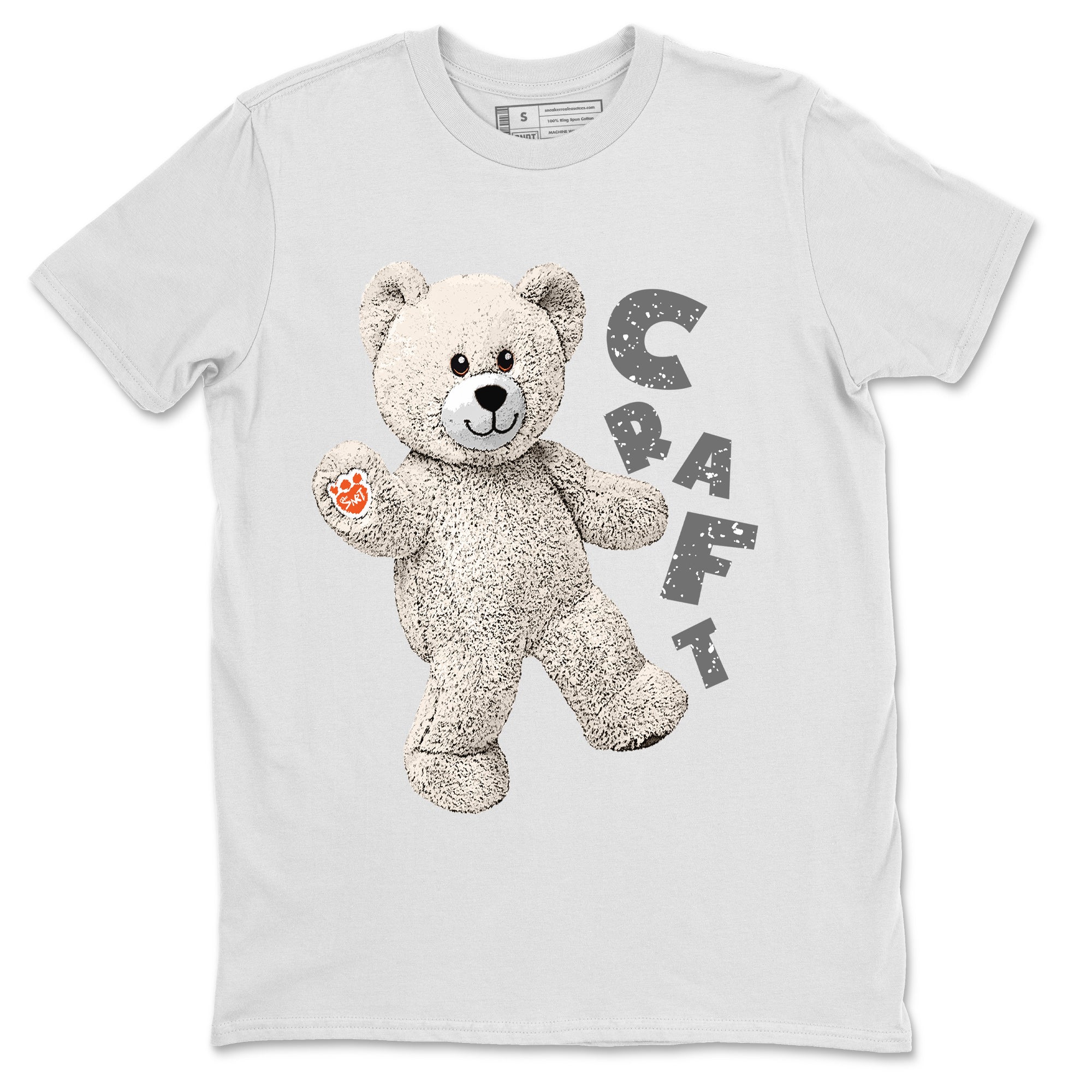 Air Jordan 5 Craft Sneaker Match Tees Hello Bear Streetwear Sneaker Shirt Air Jordan 5 Craft Tee Unisex Shirts White 2