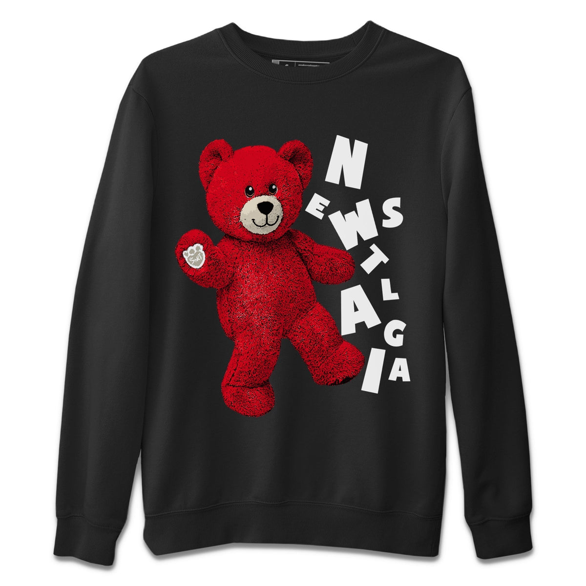 Jordan 1 Newstalgia Sneaker Matching T-Shirt Hello Bear Sneaker Tees Jordan 1 Newstalgia Sneaker Release Tees Crew Neck Tees