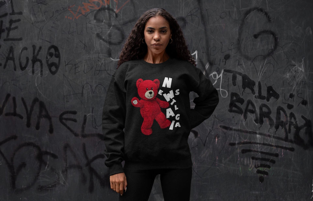 Jordan 1 Newstalgia Sneaker Matching T-Shirt Hello Bear Sneaker Tees Jordan 1 Newstalgia Sneaker Release Tees Crew Neck Tees