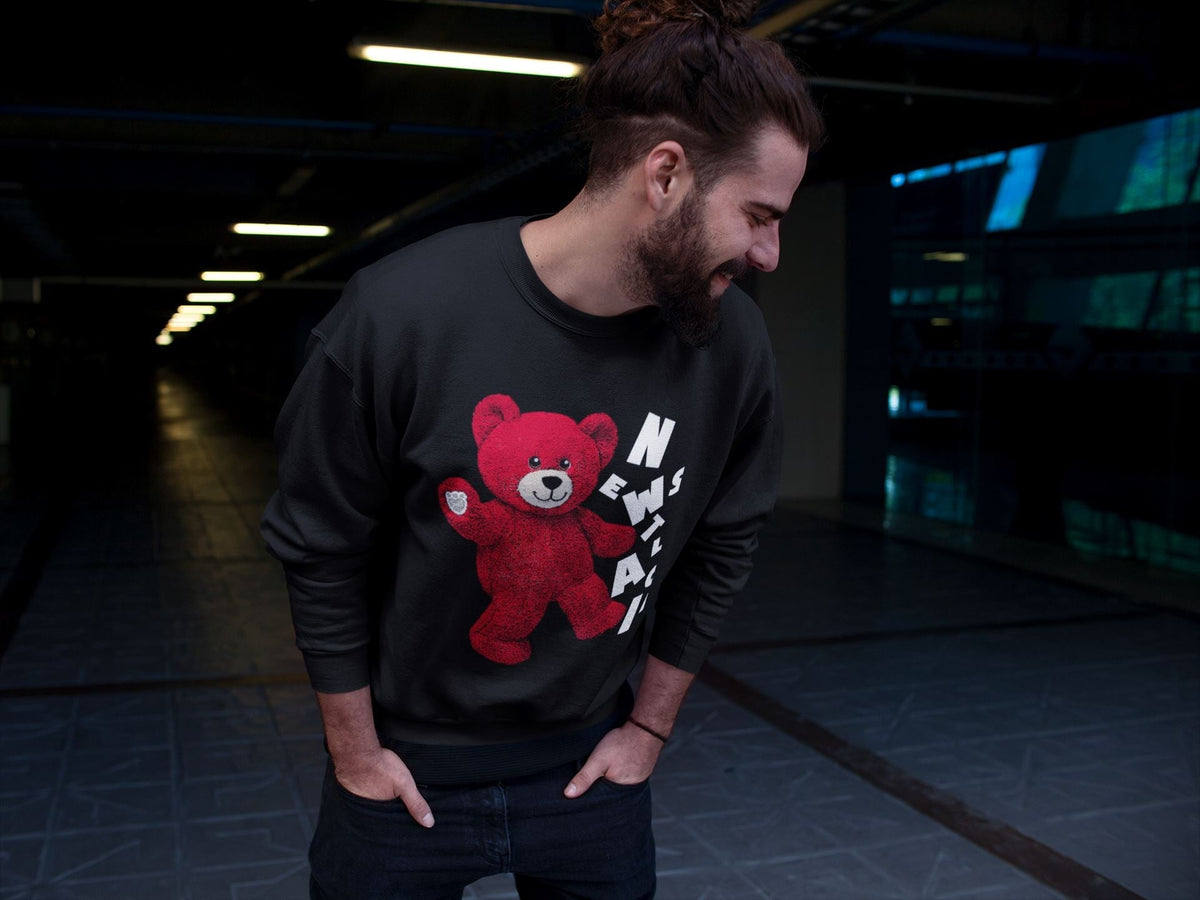 Jordan 1 Newstalgia Sneaker Matching T-Shirt Hello Bear Sneaker Tees Jordan 1 Newstalgia Sneaker Release Tees Crew Neck Tees