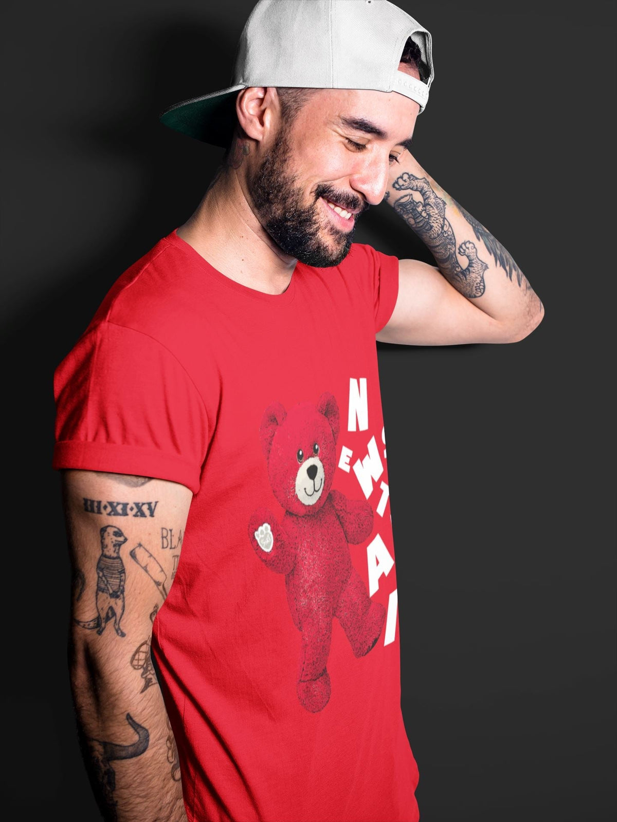 Jordan 1 Newstalgia Sneaker Matching T-Shirt Hello Bear Sneaker Tees Jordan 1 Newstalgia Sneaker Release Tees Crew Neck Tees