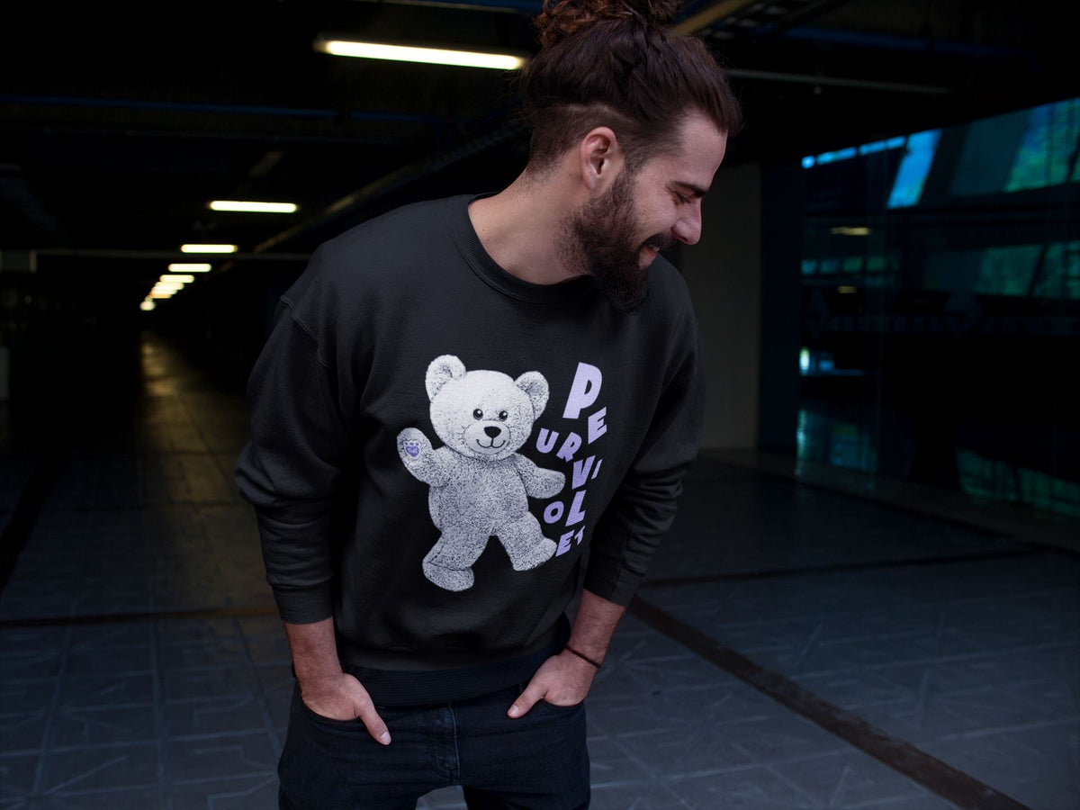 Jordan 11 Pure Violet Sneaker Matching T-Shirt Hello Bear Sneaker Tees Jordan 11 Pure Violet Sneaker Release Tees Crew Neck Tees