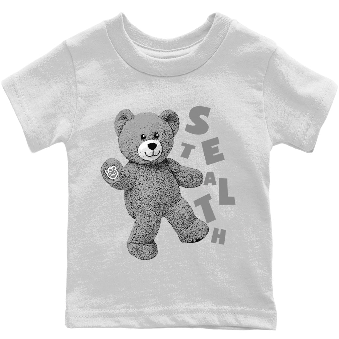 Jordan 12 Stealth Sneaker Matching T-Shirt Hello Bear Sneaker Tees Jordan 12 Stealth Sneaker Release Tees Kids Shirts