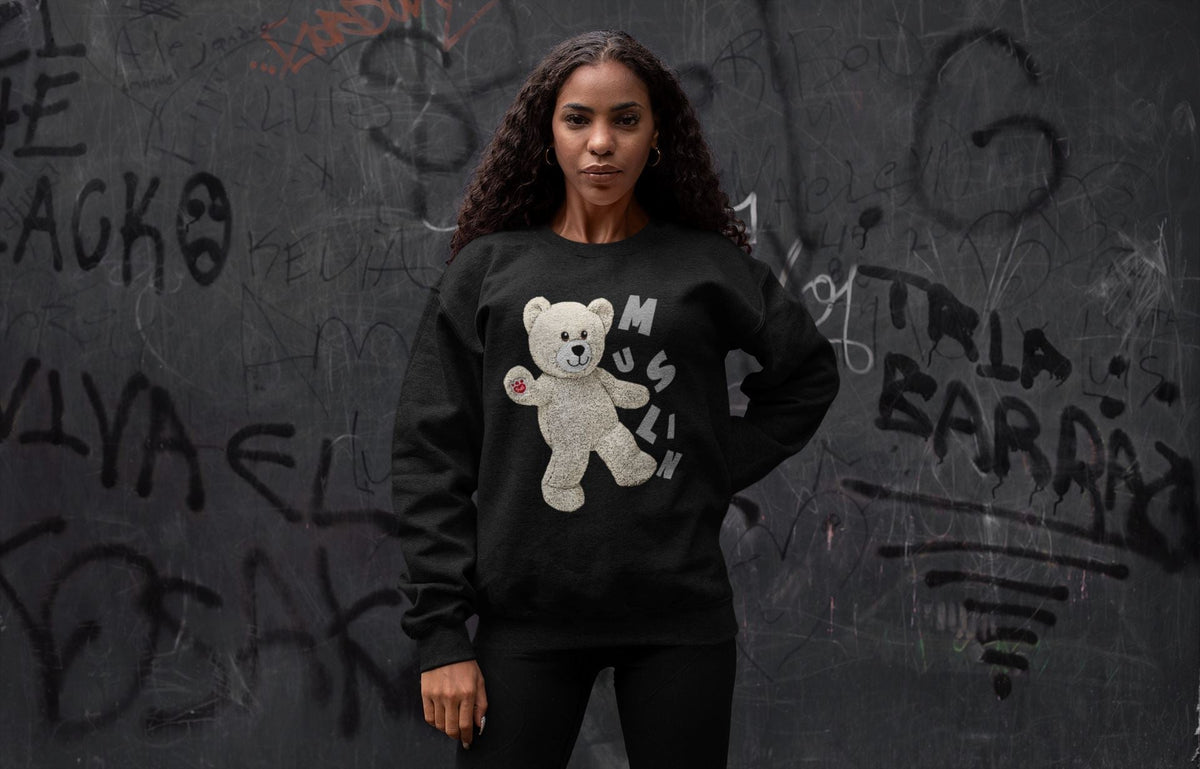 Jordan 3 Muslin Sneaker Matching T-Shirt Hello Bear Sneaker Tees Jordan 3 Muslin Sneaker Release Tees Crew Neck Tees