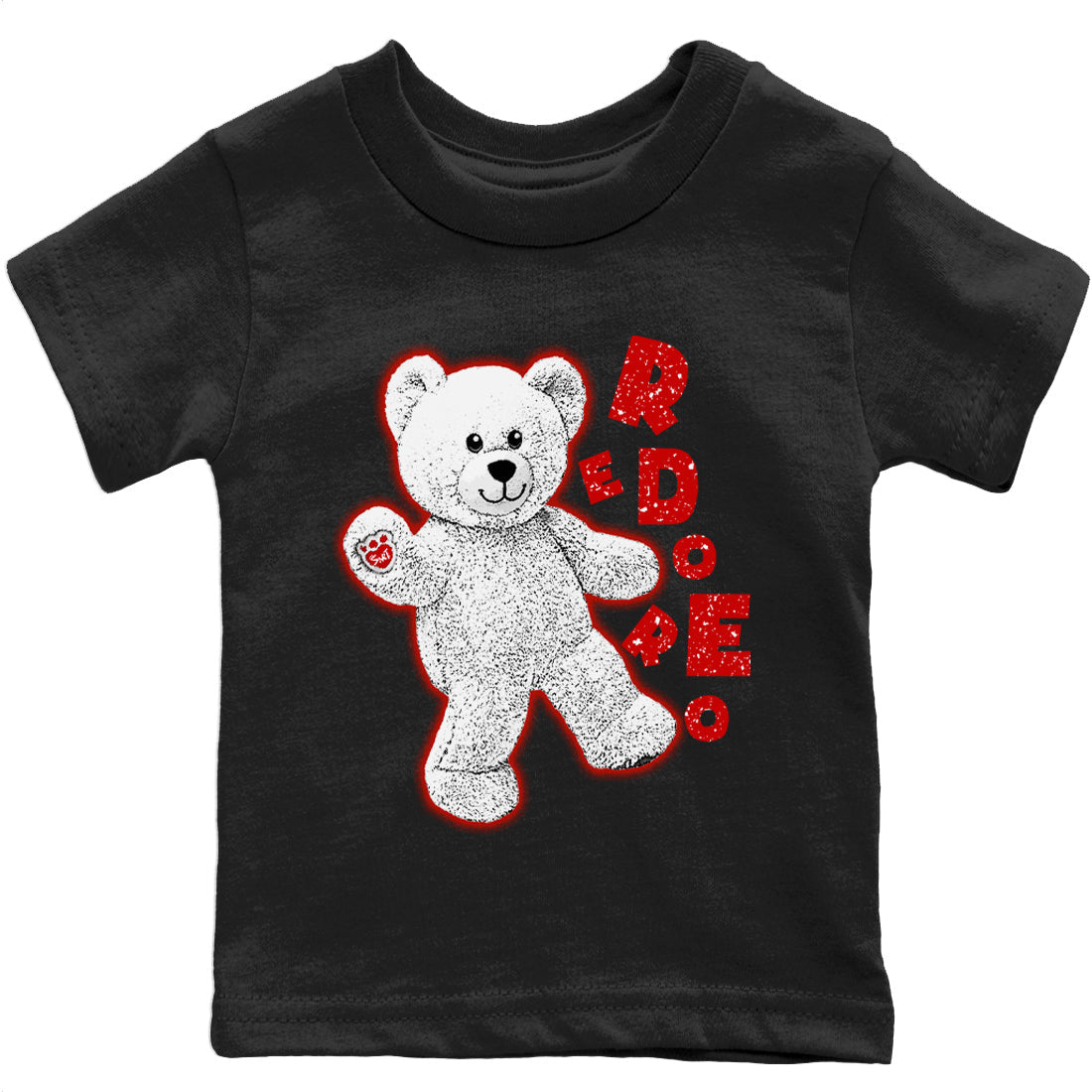 Jordan 6 Red Velvet Cookies Shirt To Match Jordans Hello Bear Sneaker Tees Jordan 6 Red Velvet Cookies Drip Gear Zone Sneaker Matching Clothing Kids Shirts