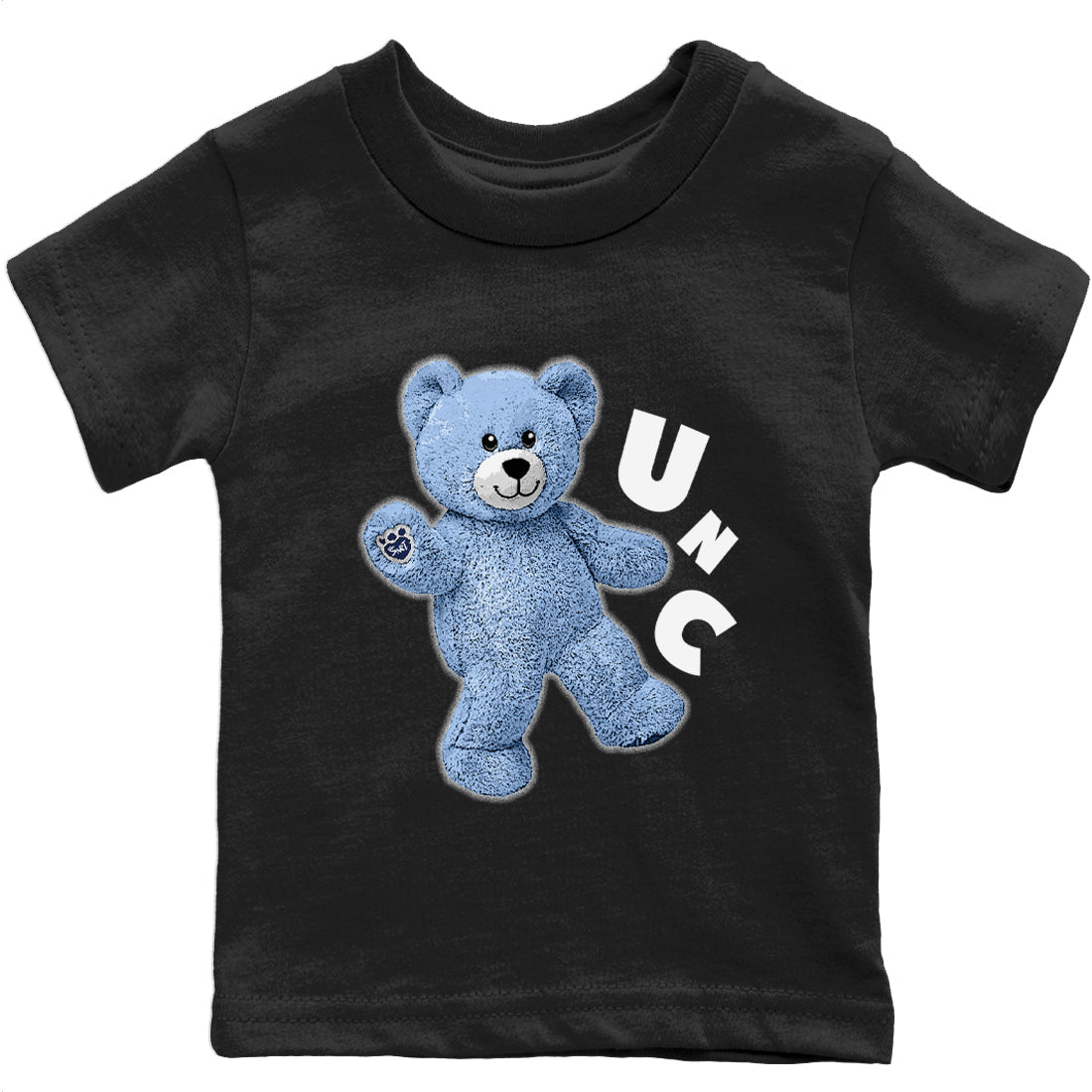 Jordan 6 UNC Shirt To Match Jordans Hello Bear Sneaker Tees Jordan 6 UNC Drip Gear Zone Sneaker Matching Clothing Kids Shirts