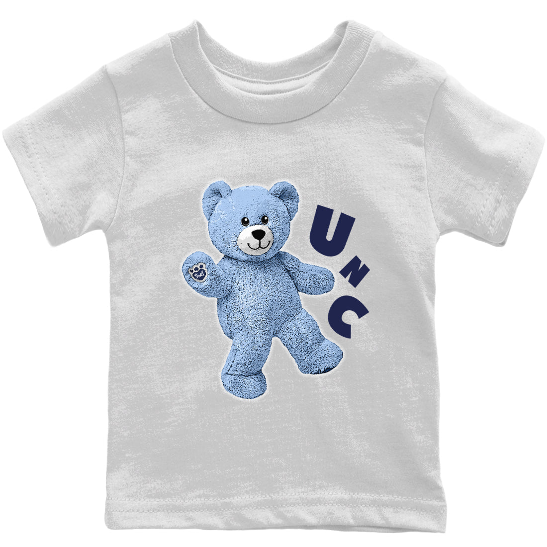 Jordan 6 UNC Shirt To Match Jordans Hello Bear Sneaker Tees Jordan 6 UNC Drip Gear Zone Sneaker Matching Clothing Kids Shirts