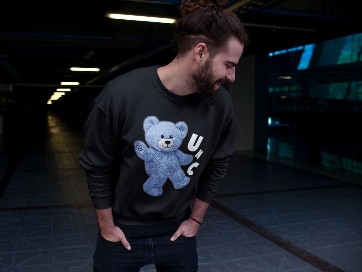 Jordan 6 UNC Shirt To Match Jordans Hello Bear Sneaker Tees Jordan 6 UNC Drip Gear Zone Sneaker Matching Clothing Unisex Shirts