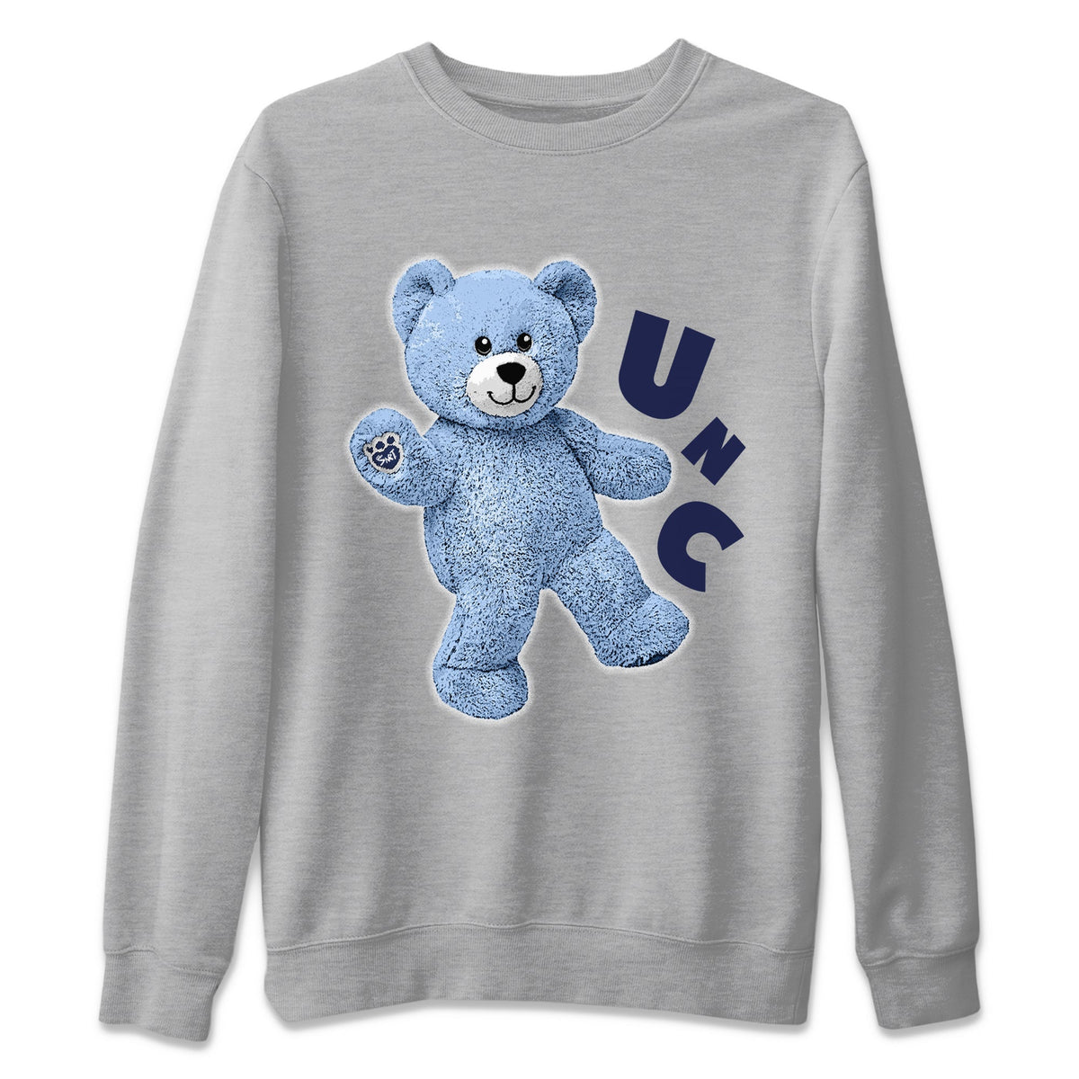 Jordan 6 UNC Shirt To Match Jordans Hello Bear Sneaker Tees Jordan 6 UNC Drip Gear Zone Sneaker Matching Clothing Unisex Shirts