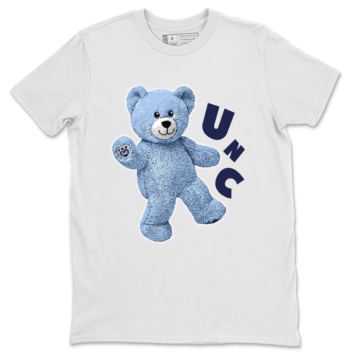 Jordan 6 UNC Shirt To Match Jordans Hello Bear Sneaker Tees Jordan 6 UNC Drip Gear Zone Sneaker Matching Clothing Unisex Shirts