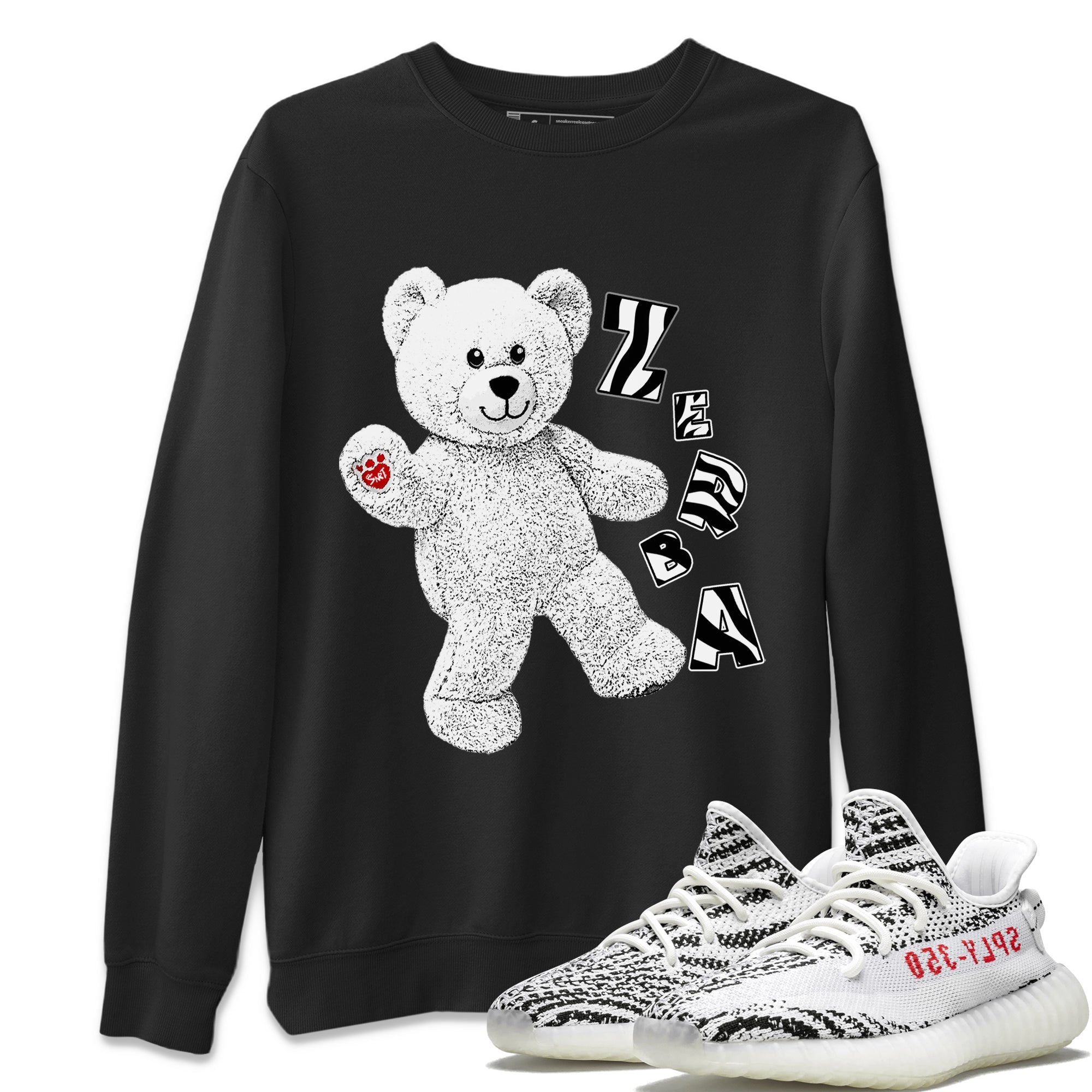 Yeezy 350 Zebra Shirt To Match Jordans Hello Bear Sneaker Tees Yeezy 350 Zebra Drip Gear Zone Sneaker Matching Clothing Unisex Shirts