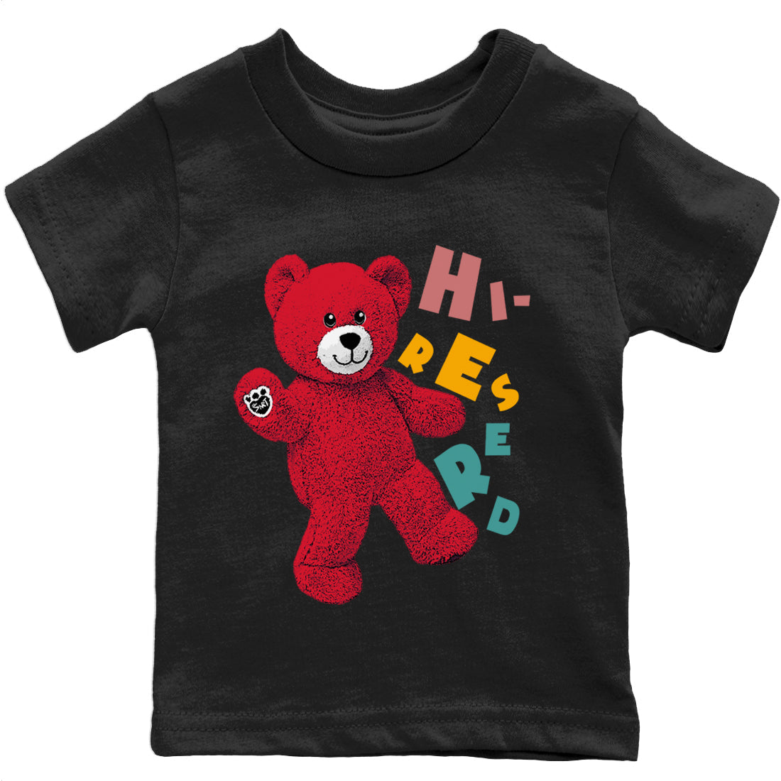 Yeezy 700 Hi-Res Red Shirt To Match Jordans Hello Bear Sneaker Tees Yeezy 700 Hi-Res Red Drip Gear Zone Sneaker Matching Clothing Kids Shirts