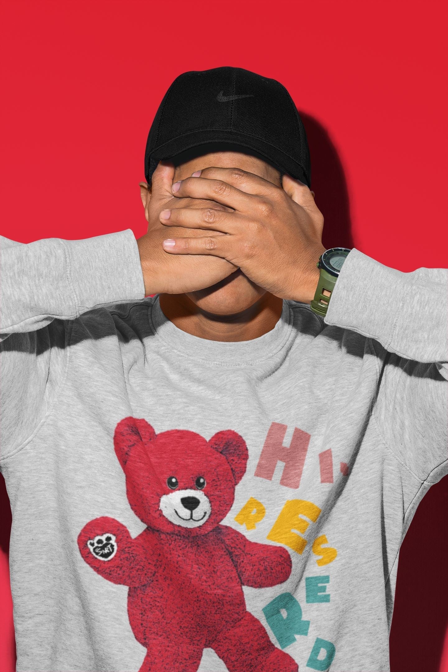 Yeezy 700 Hi-Res Red Shirt To Match Jordans Hello Bear Sneaker Tees Yeezy 700 Hi-Res Red Drip Gear Zone Sneaker Matching Clothing Unisex Shirts