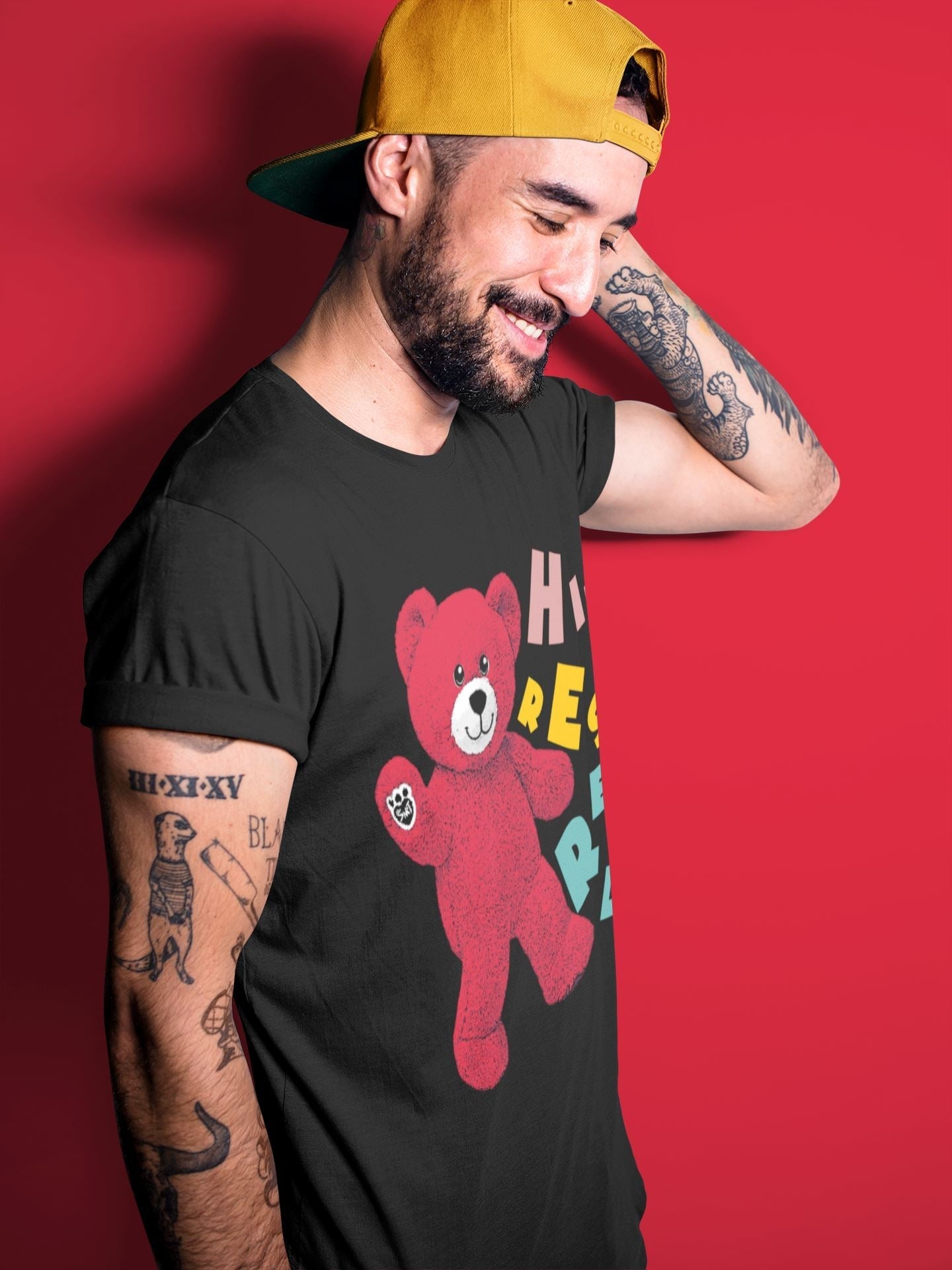 Yeezy 700 Hi-Res Red Shirt To Match Jordans Hello Bear Sneaker Tees Yeezy 700 Hi-Res Red Drip Gear Zone Sneaker Matching Clothing Unisex Shirts