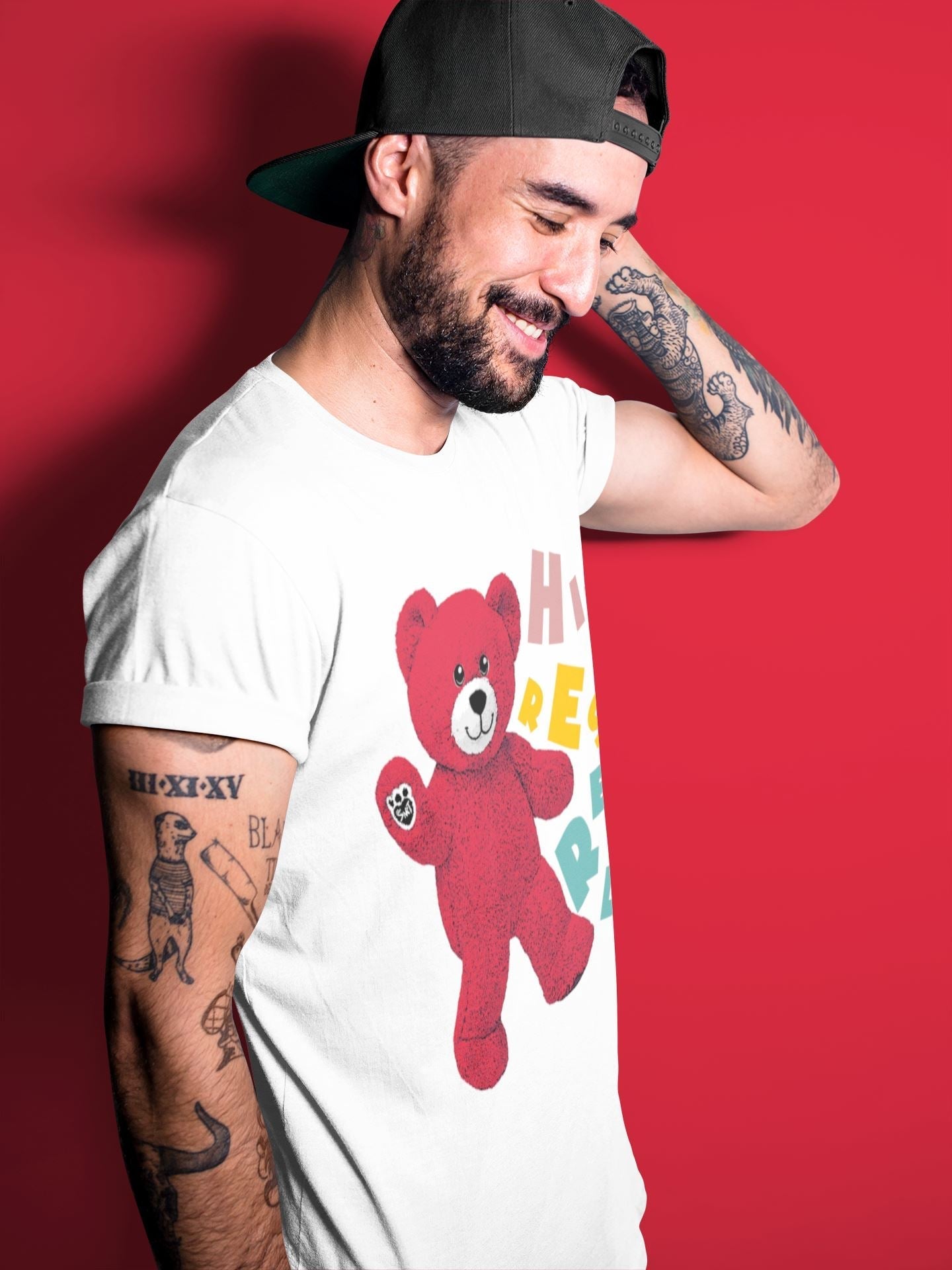 Yeezy 700 Hi-Res Red Shirt To Match Jordans Hello Bear Sneaker Tees Yeezy 700 Hi-Res Red Drip Gear Zone Sneaker Matching Clothing Unisex Shirts