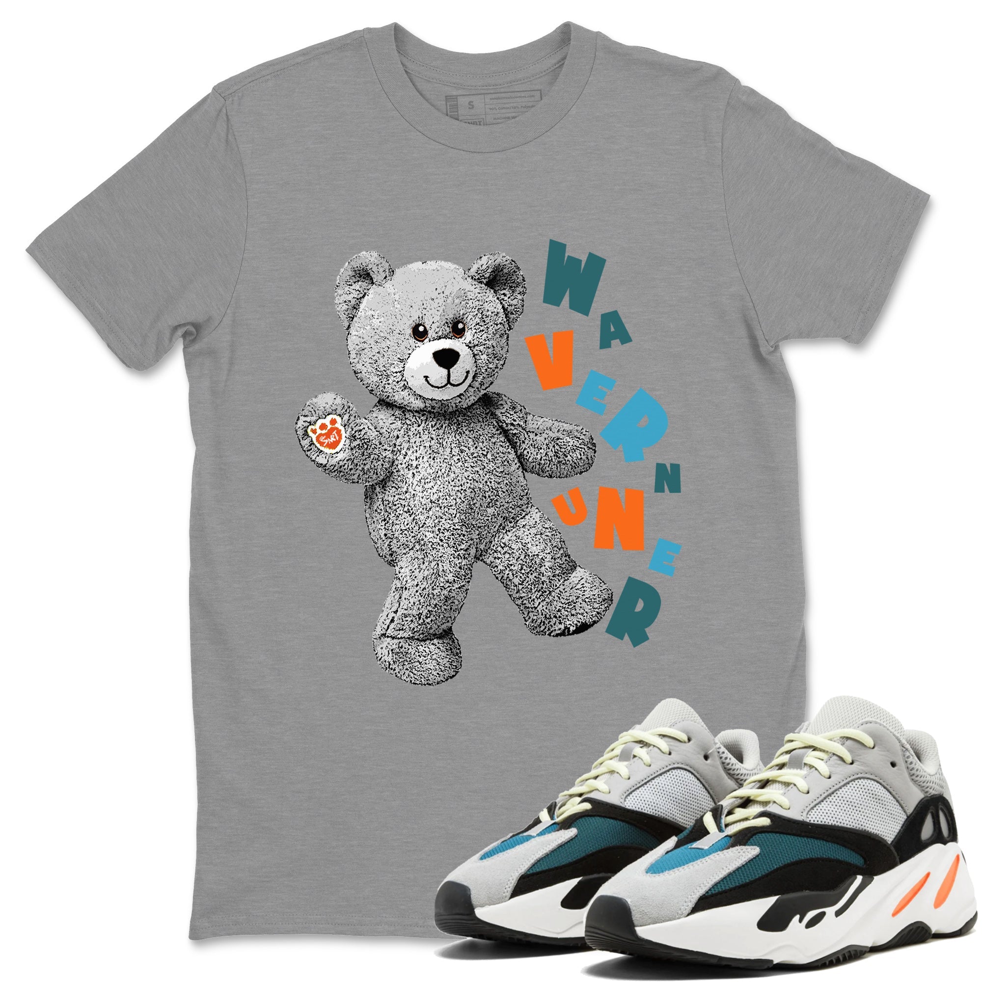 Yeezy 700 Wave Runner Shirt To Match Jordans Hello Bear Sneaker Tees Yeezy 700 Wave Runner Drip Gear Zone Sneaker Matching Clothing Unisex Shirts