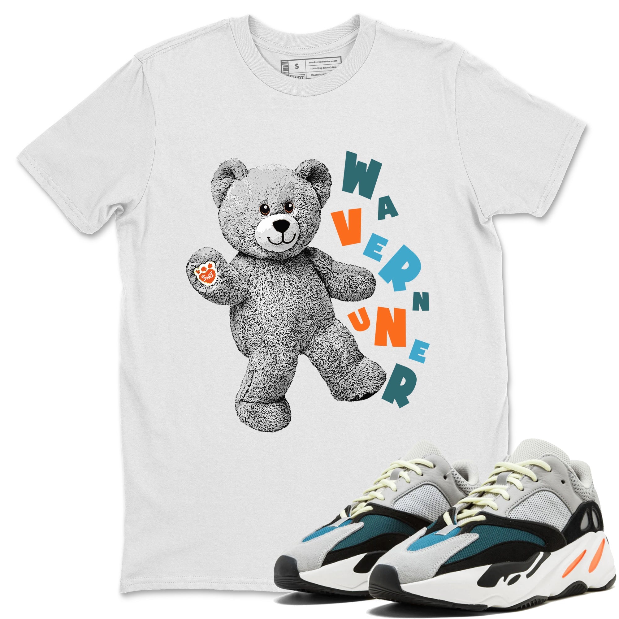 Yeezy 700 Wave Runner Shirt To Match Jordans Hello Bear Sneaker Tees Yeezy 700 Wave Runner Drip Gear Zone Sneaker Matching Clothing Unisex Shirts