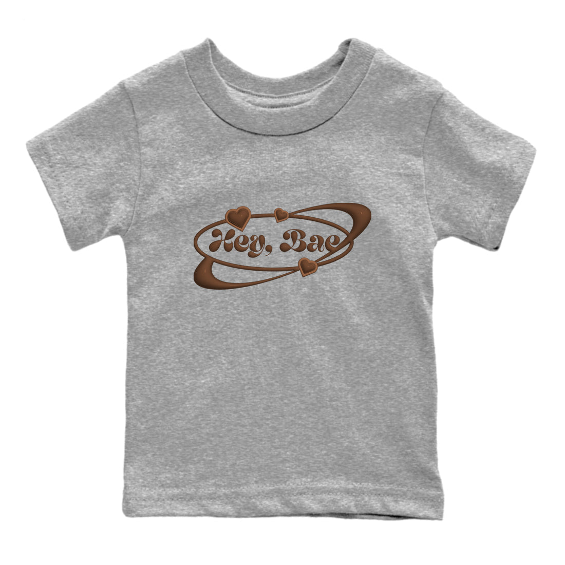 Dunk Cacao Wow shirt to match jordans Hey Bae sneaker match tees Nike Dunk Cacao Wow Drip Gear Zone Baby Toddler Heather Grey 2 T-Shirt