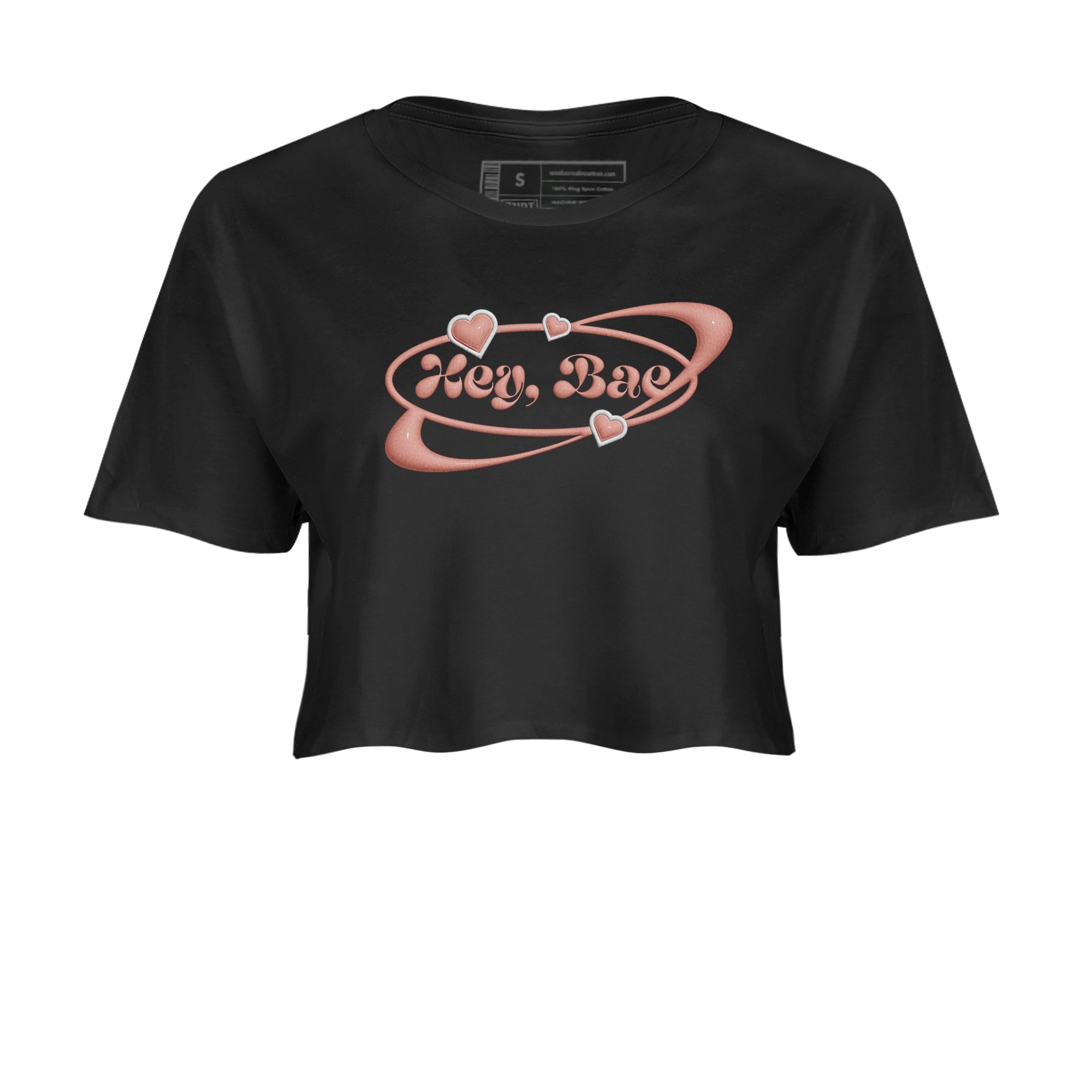 Dunk Rose Whisper shirt to match jordans Hey Bae Streetwear Sneaker Shirt Nike Dunk LowRose Whisper Drip Gear Zone Sneaker Matching Clothing Black 2 Crop T-Shirt