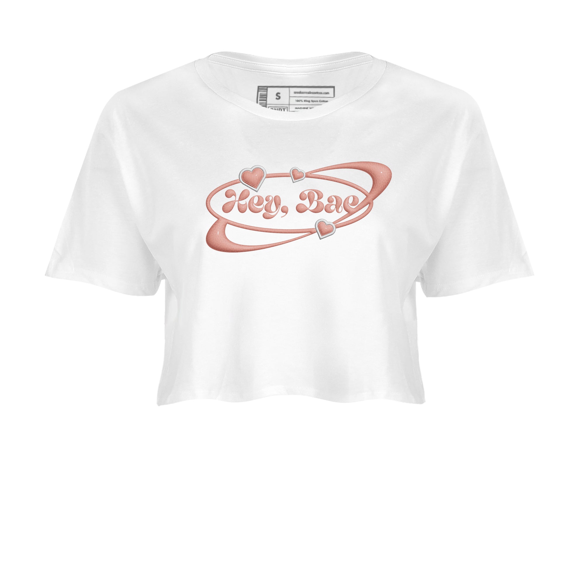 Dunk Rose Whisper shirt to match jordans Hey Bae Streetwear Sneaker Shirt Nike Dunk LowRose Whisper Drip Gear Zone Sneaker Matching Clothing White 2 Crop T-Shirt