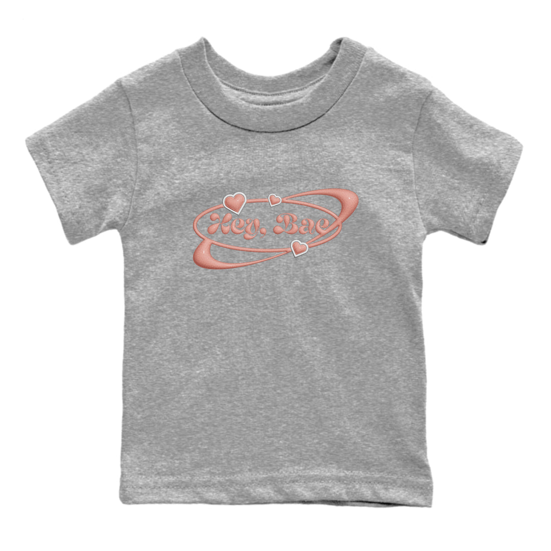 Dunk Rose Whisper shirt to match jordans Hey Bae Streetwear Sneaker Shirt Nike Dunk LowRose Whisper Drip Gear Zone Sneaker Matching Clothing Baby Toddler Heather Grey 2 T-Shirt