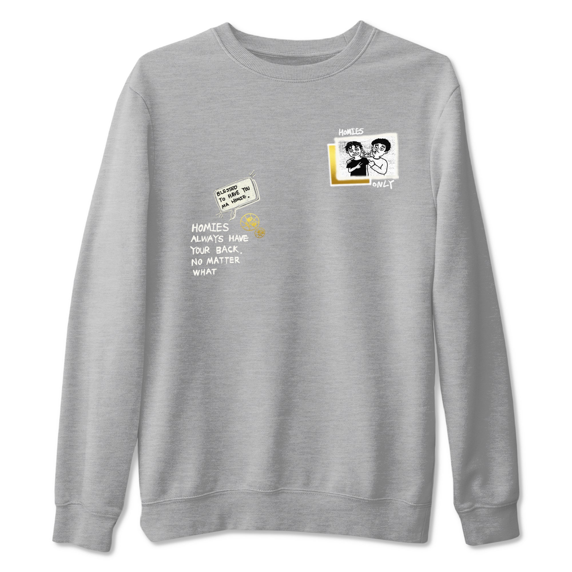 Air Jordan 4 WMNS Sail shirt to match jordans Homies Only sneaker tees 4s Sail Drip Gear Zone unisex cotton Heather Grey 2 crew neck shirt