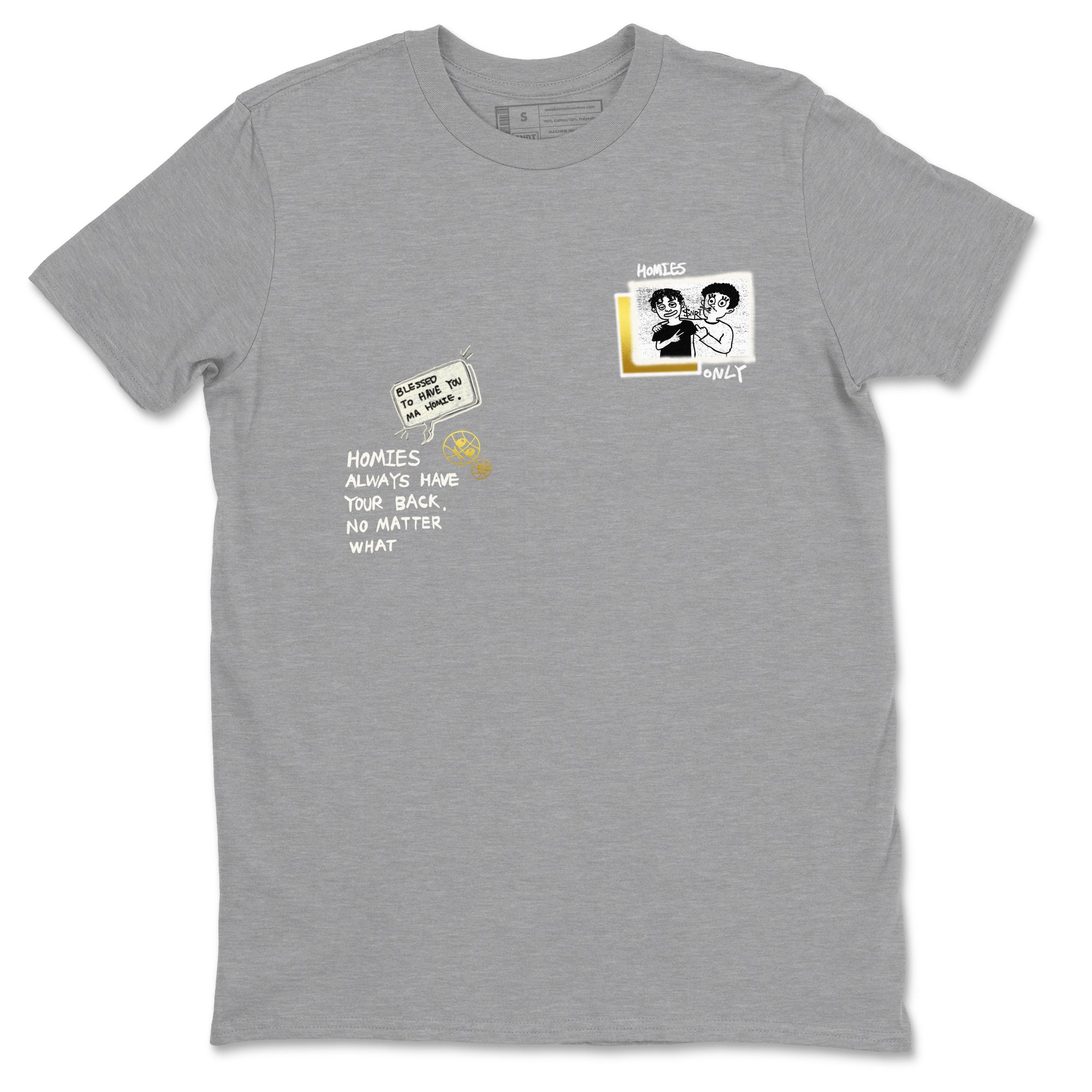 Air Jordan 4 WMNS Sail shirt to match jordans Homies Only sneaker tees 4s Sail Drip Gear Zone unisex cotton Heather Grey 2 crew neck shirt