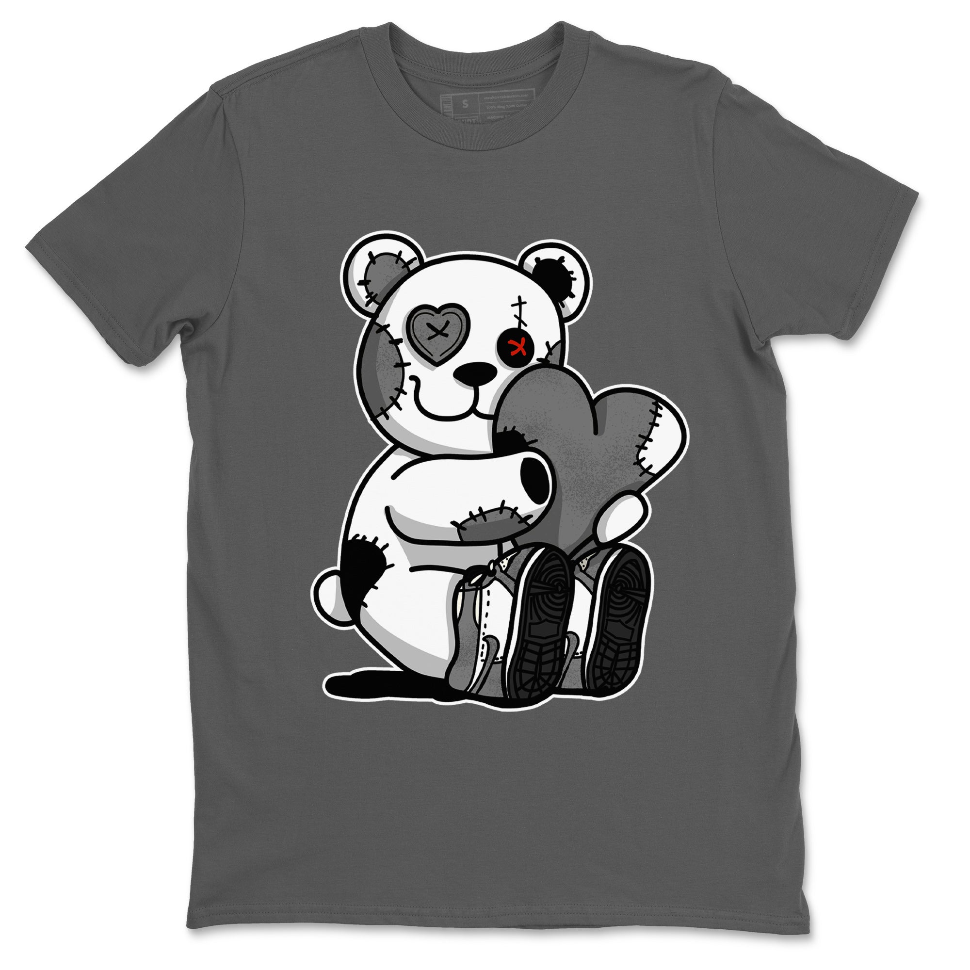 Air Jordan 1 Washed Heritage Sneaker Match Tees Hugging Bear Streetwear Sneaker Shirt Air Jordan 1 Washed Heritage T-Shirt Unisex Shirts Cool Grey 2